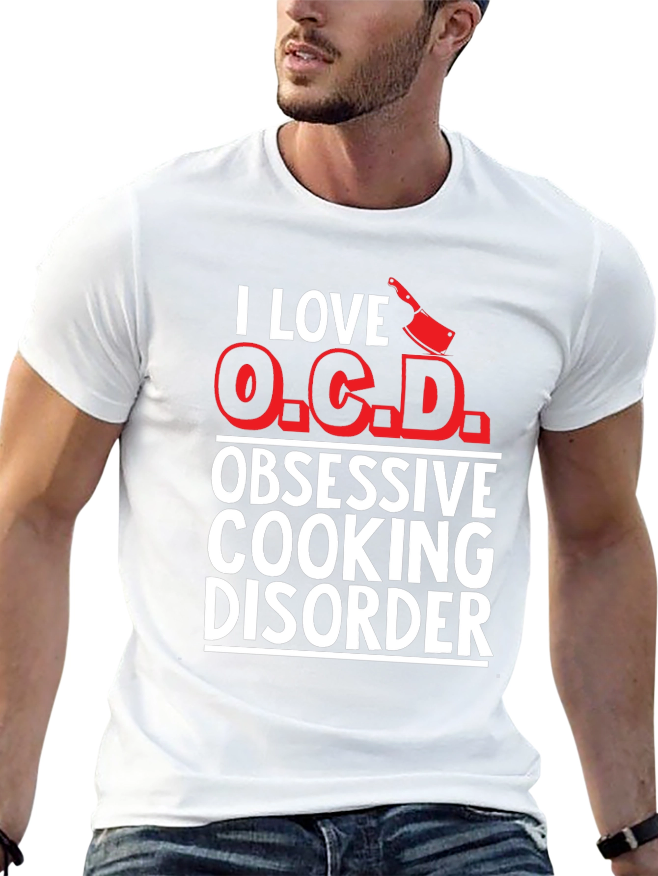 I Love O.C.D. Obsessive Cooking Disorder T-Shirt