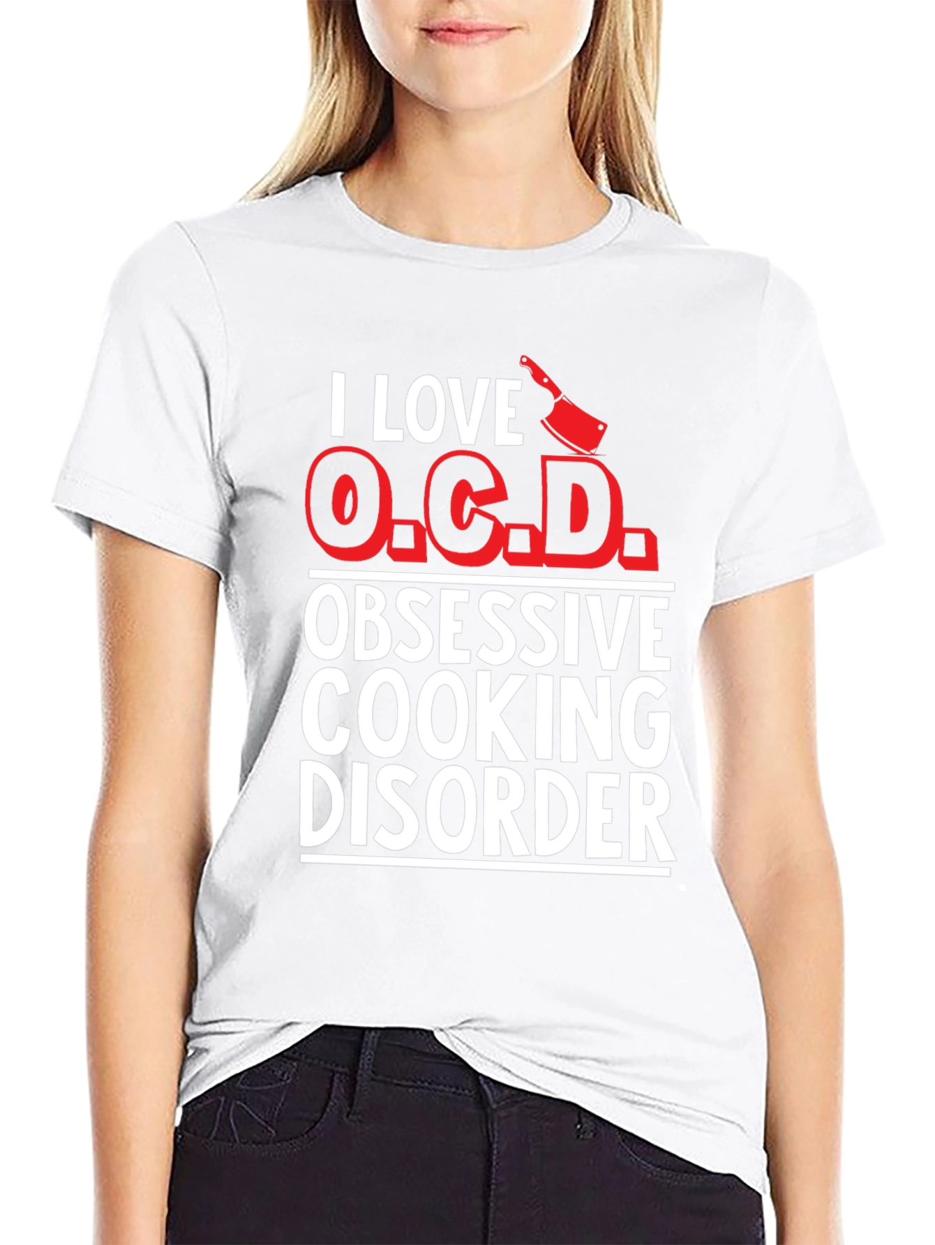I Love O.C.D. Obsessive Cooking Disorder T-Shirt