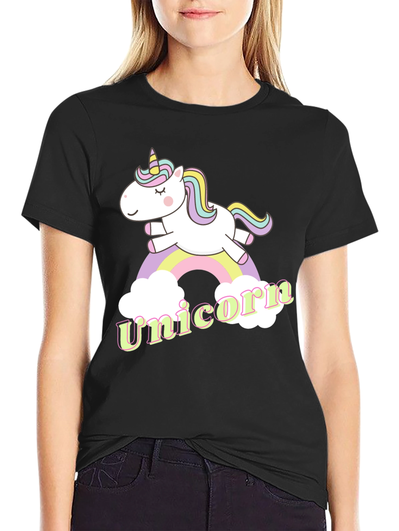 Unicorn Rainbow Graphic Tee