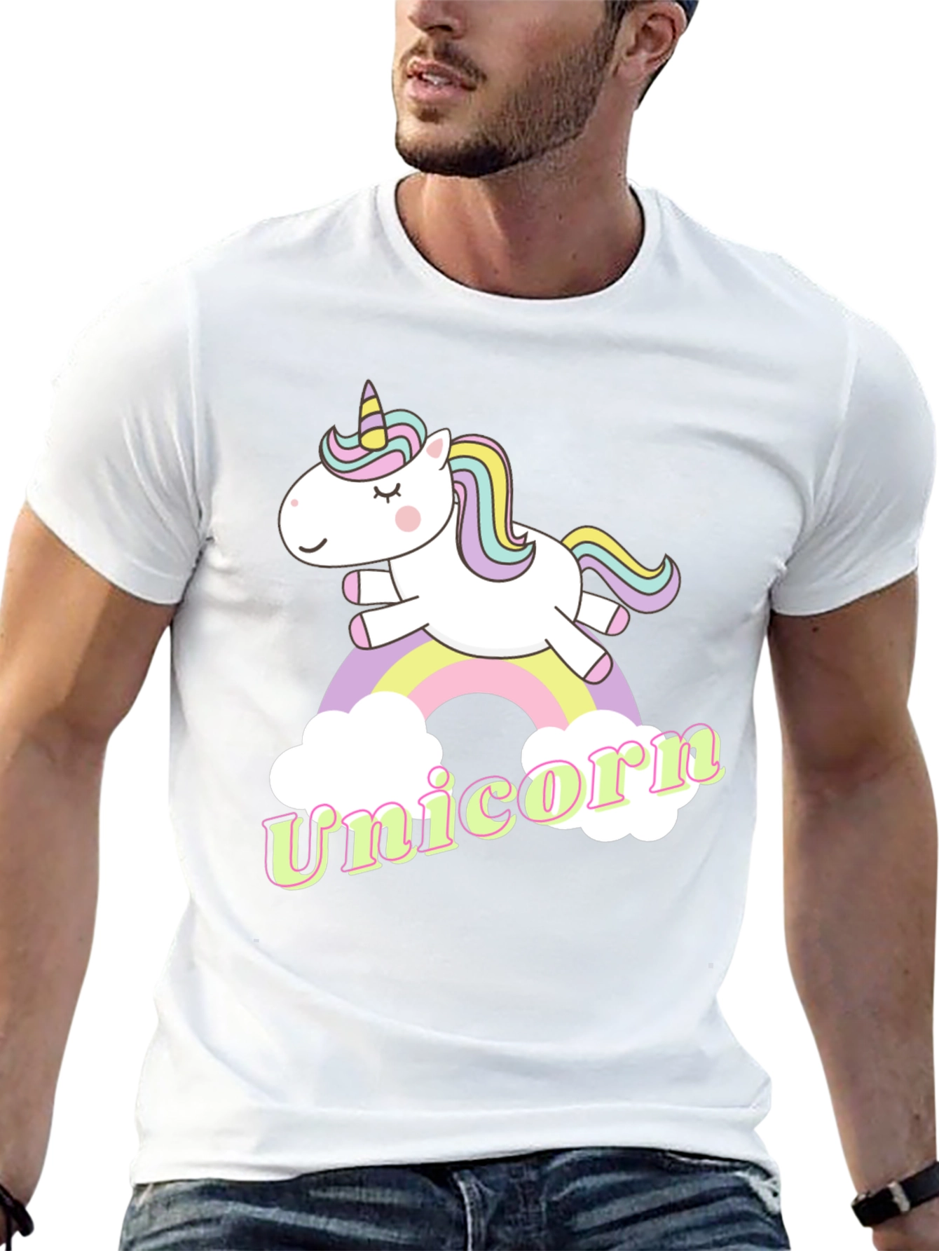 Unicorn Rainbow Graphic Tee