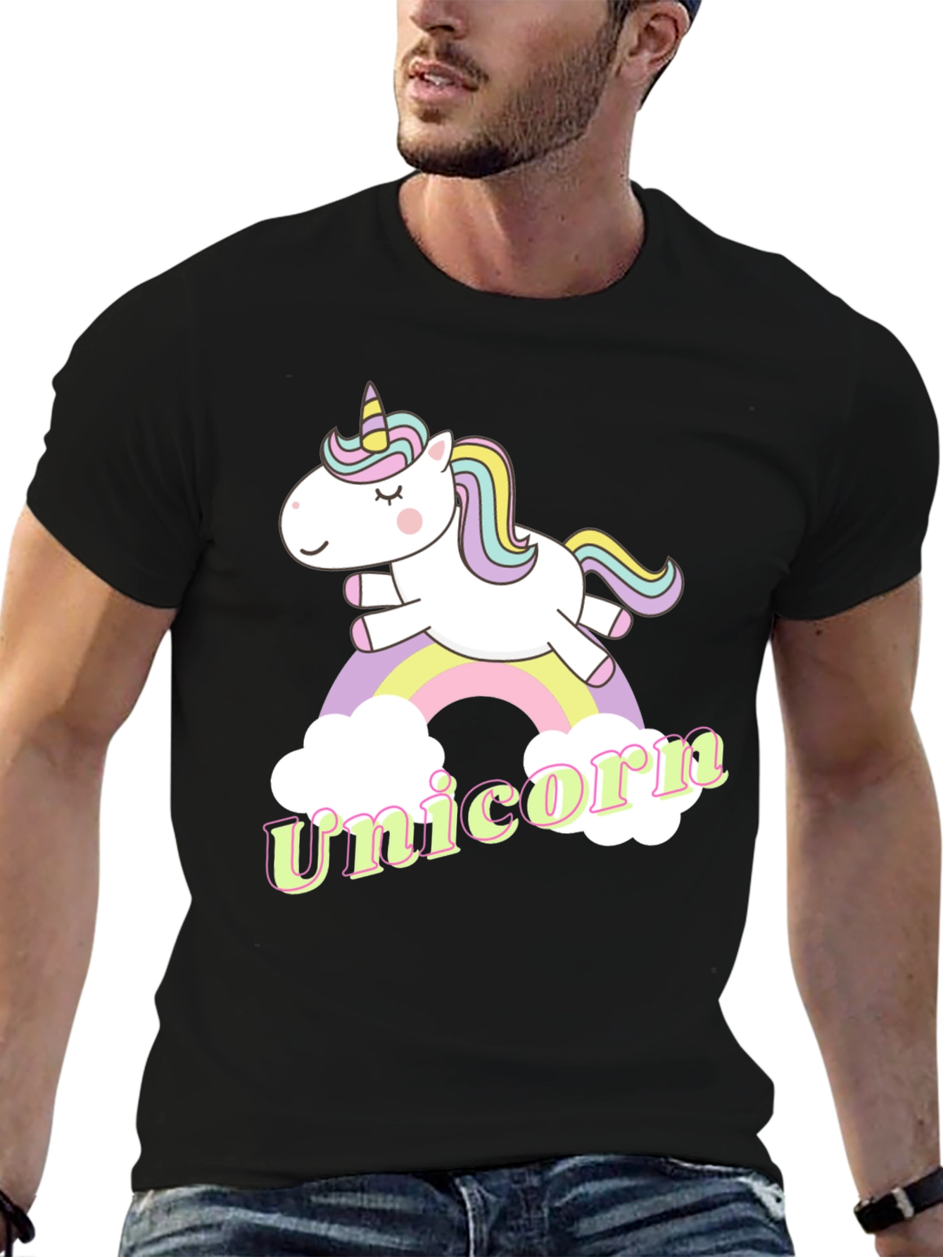 Unicorn Rainbow Graphic Tee