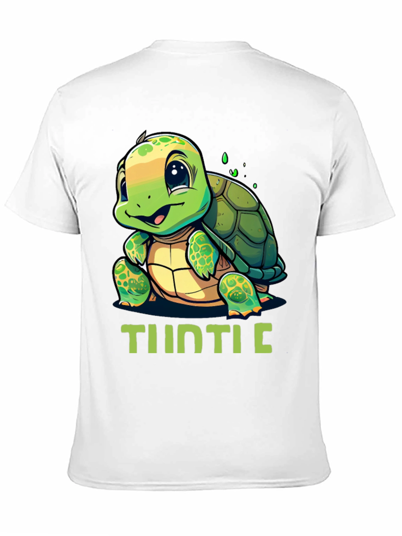 Cute Turtle Graphic T-Shirt