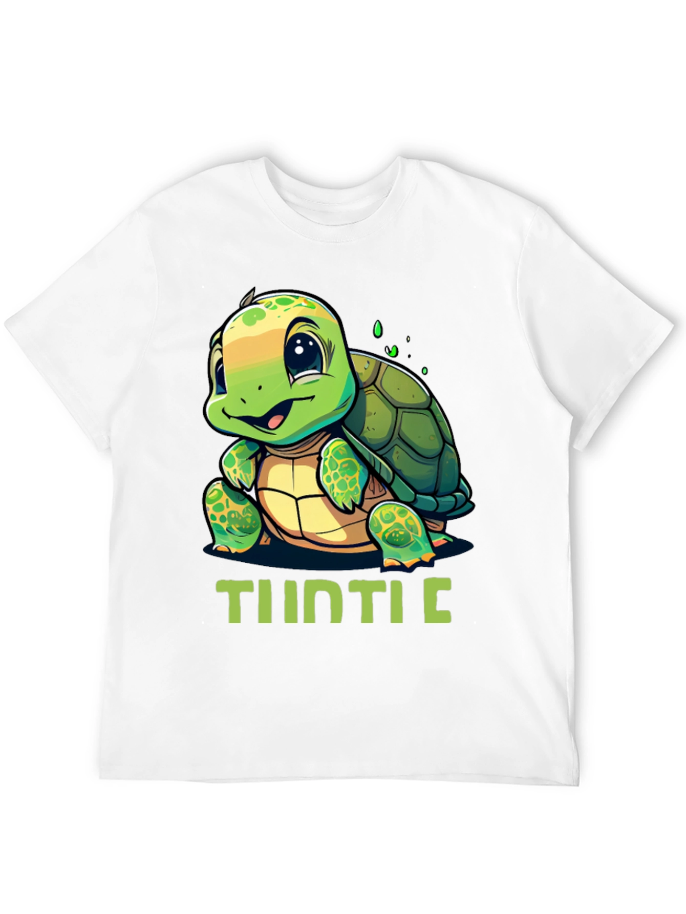 Cute Turtle Graphic T-Shirt