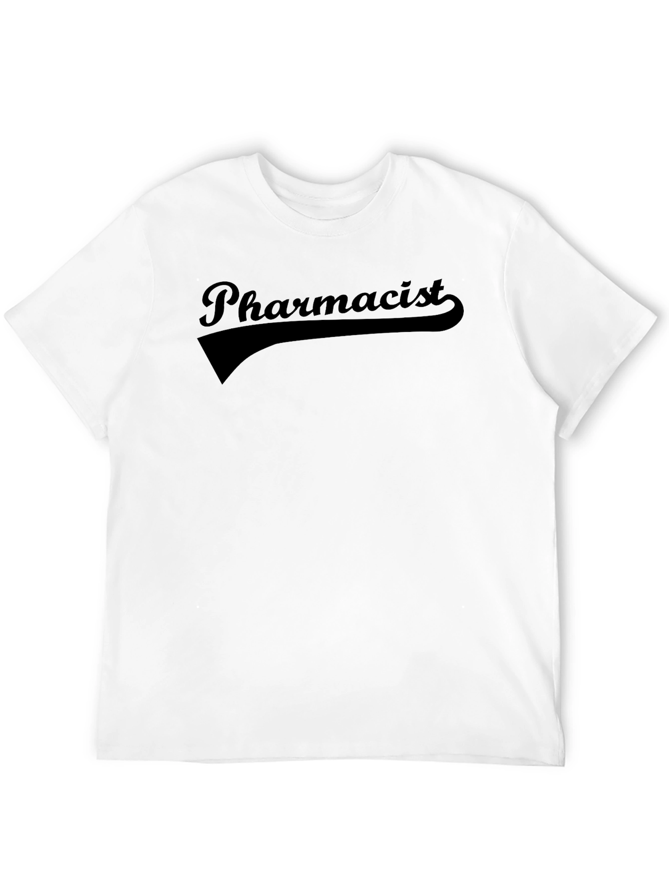 Pharmacist Black T-Shirt - Retro Style
