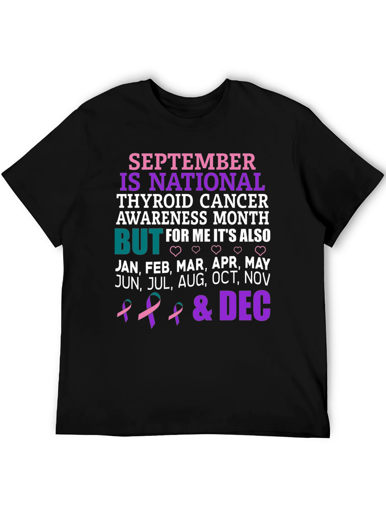 Thyroid Cancer Awareness Month T-Shirt
