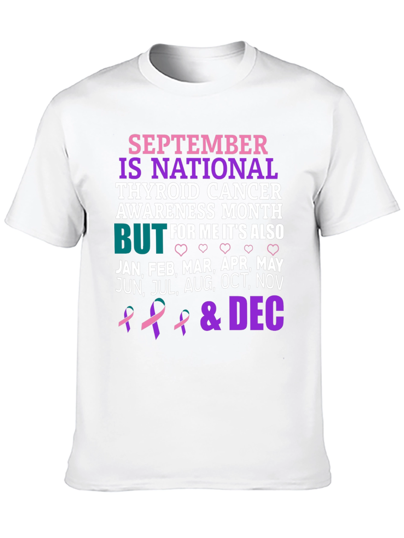 Thyroid Cancer Awareness Month T-Shirt