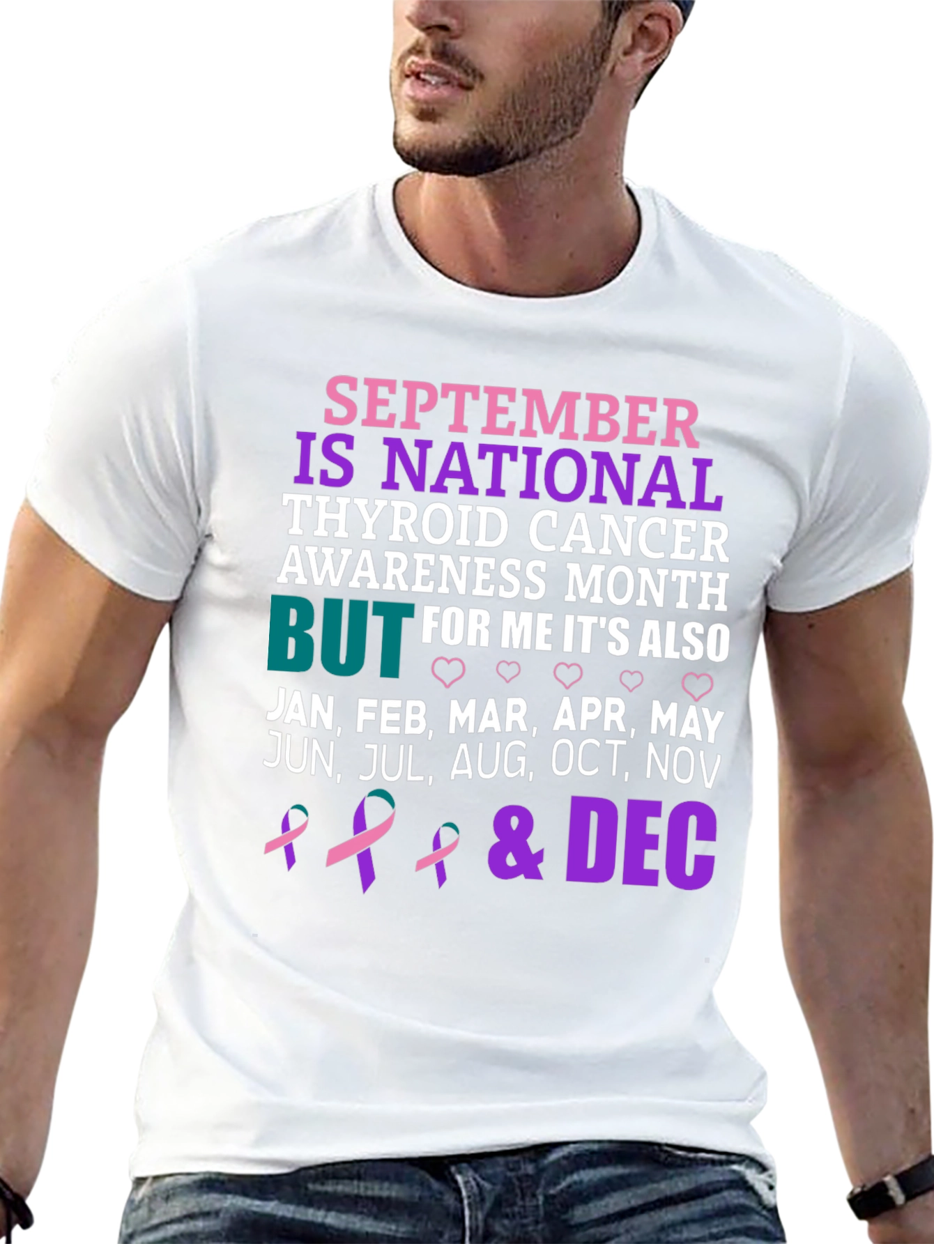 Thyroid Cancer Awareness Month T-Shirt