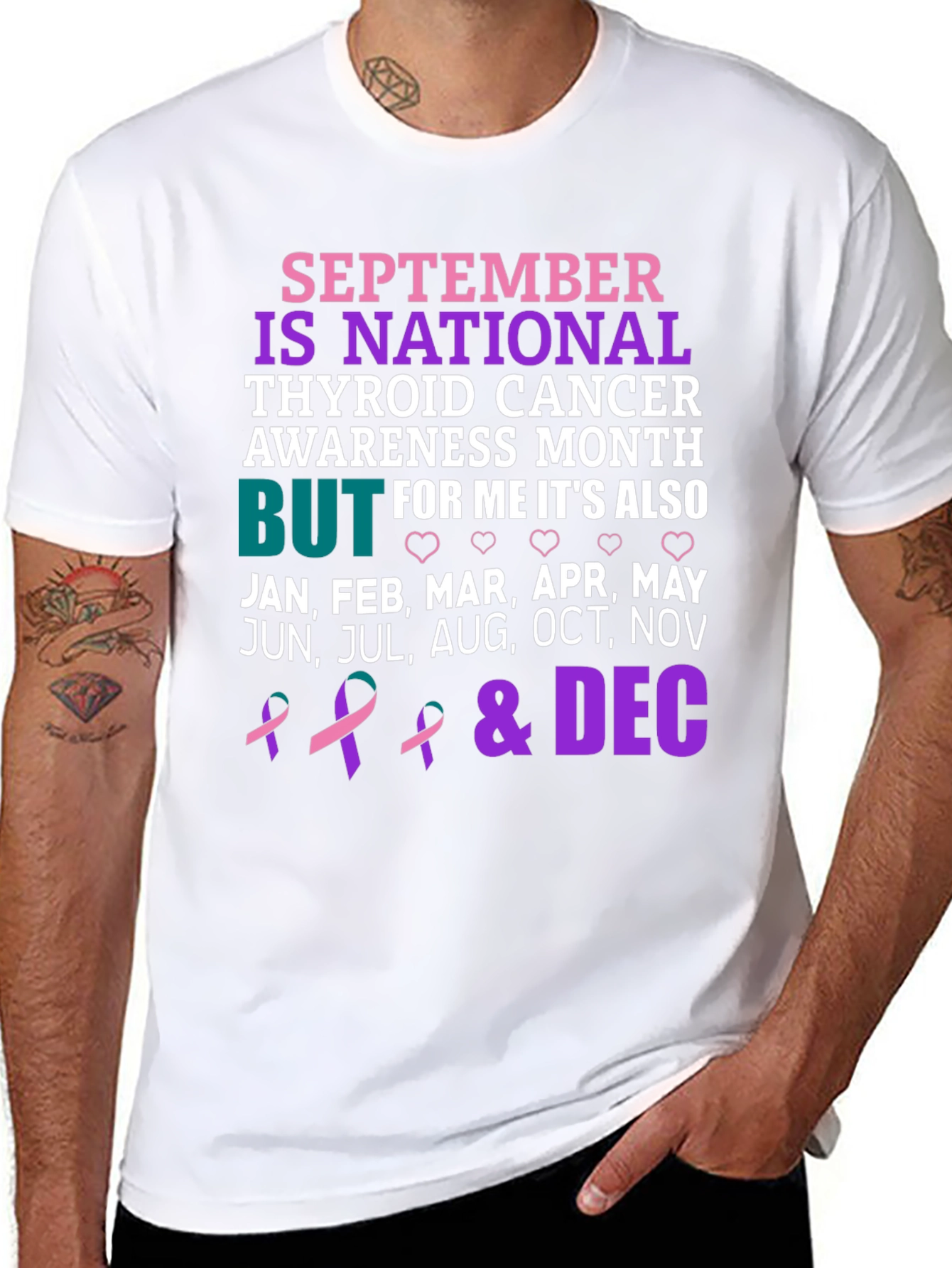 Thyroid Cancer Awareness Month T-Shirt