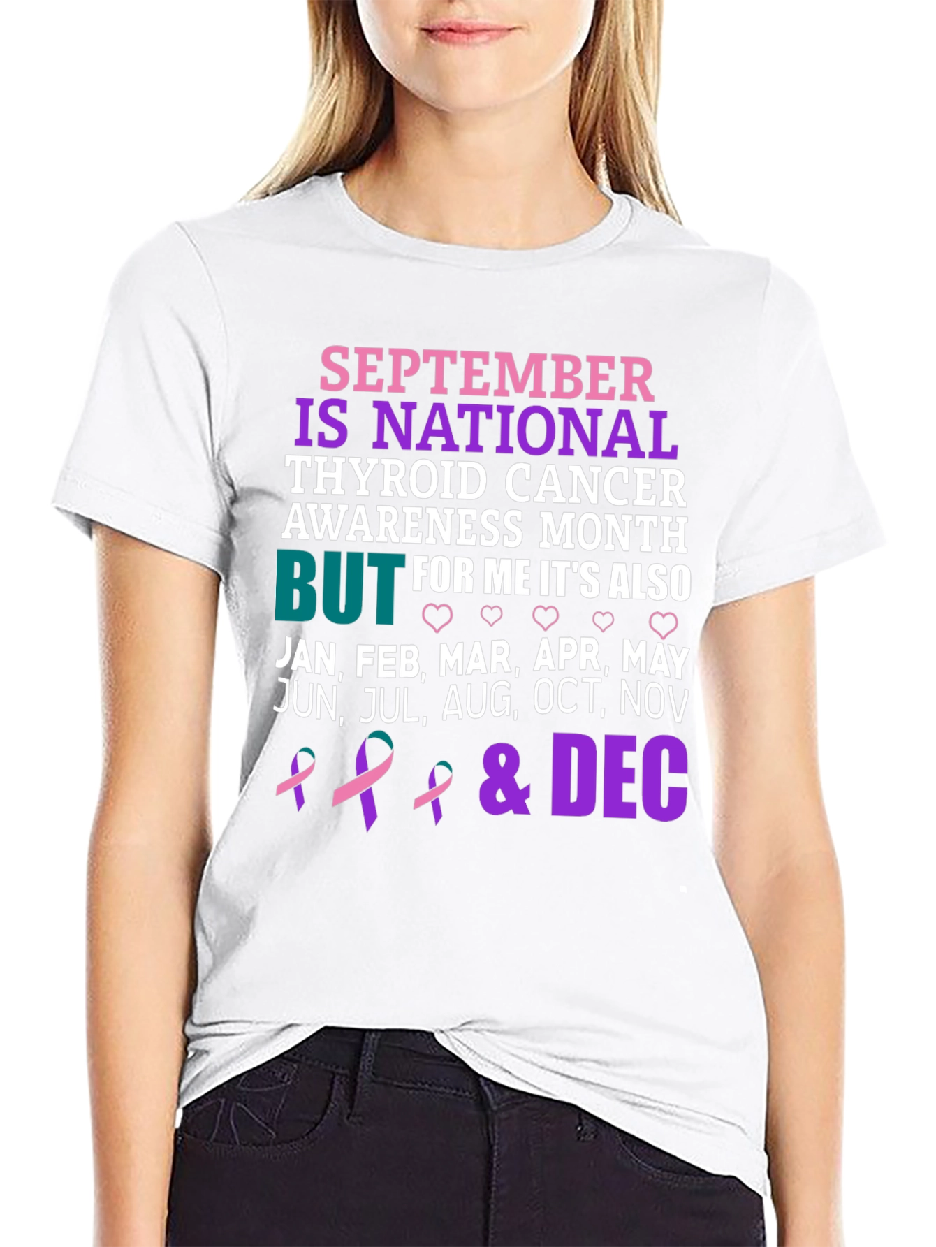 Thyroid Cancer Awareness Month T-Shirt