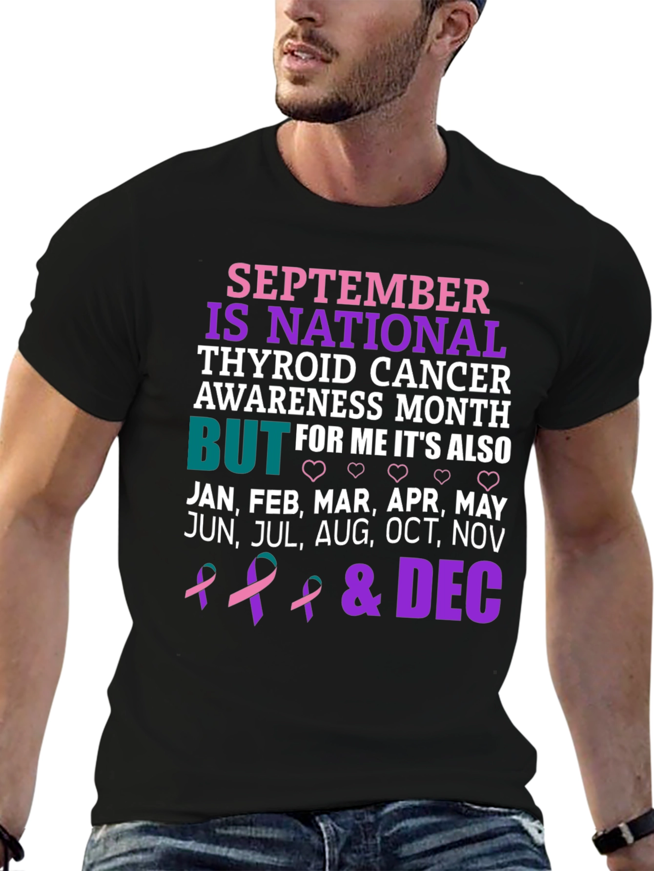 Thyroid Cancer Awareness Month T-Shirt