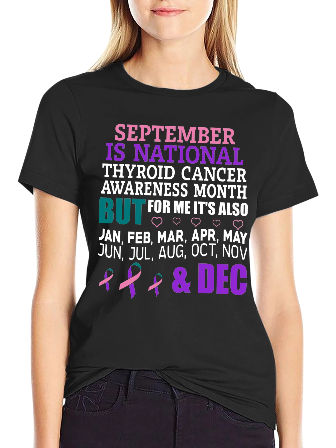 Thyroid Cancer Awareness Month T-Shirt
