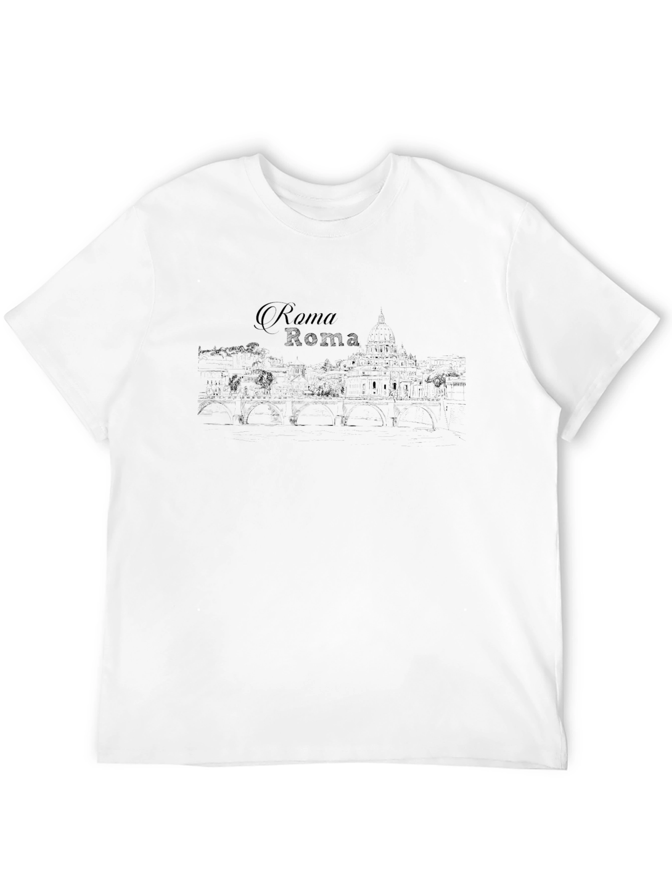 Roma Sketch T-Shirt - Classic City Souvenir