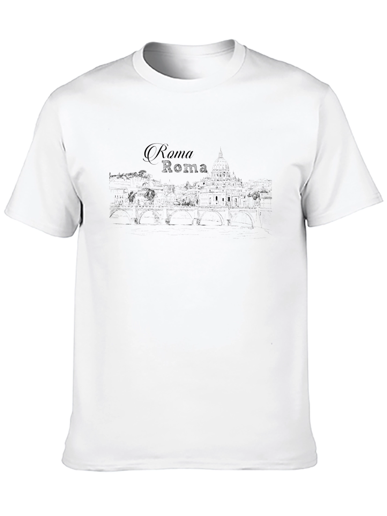 Roma Sketch T-Shirt - Classic City Souvenir