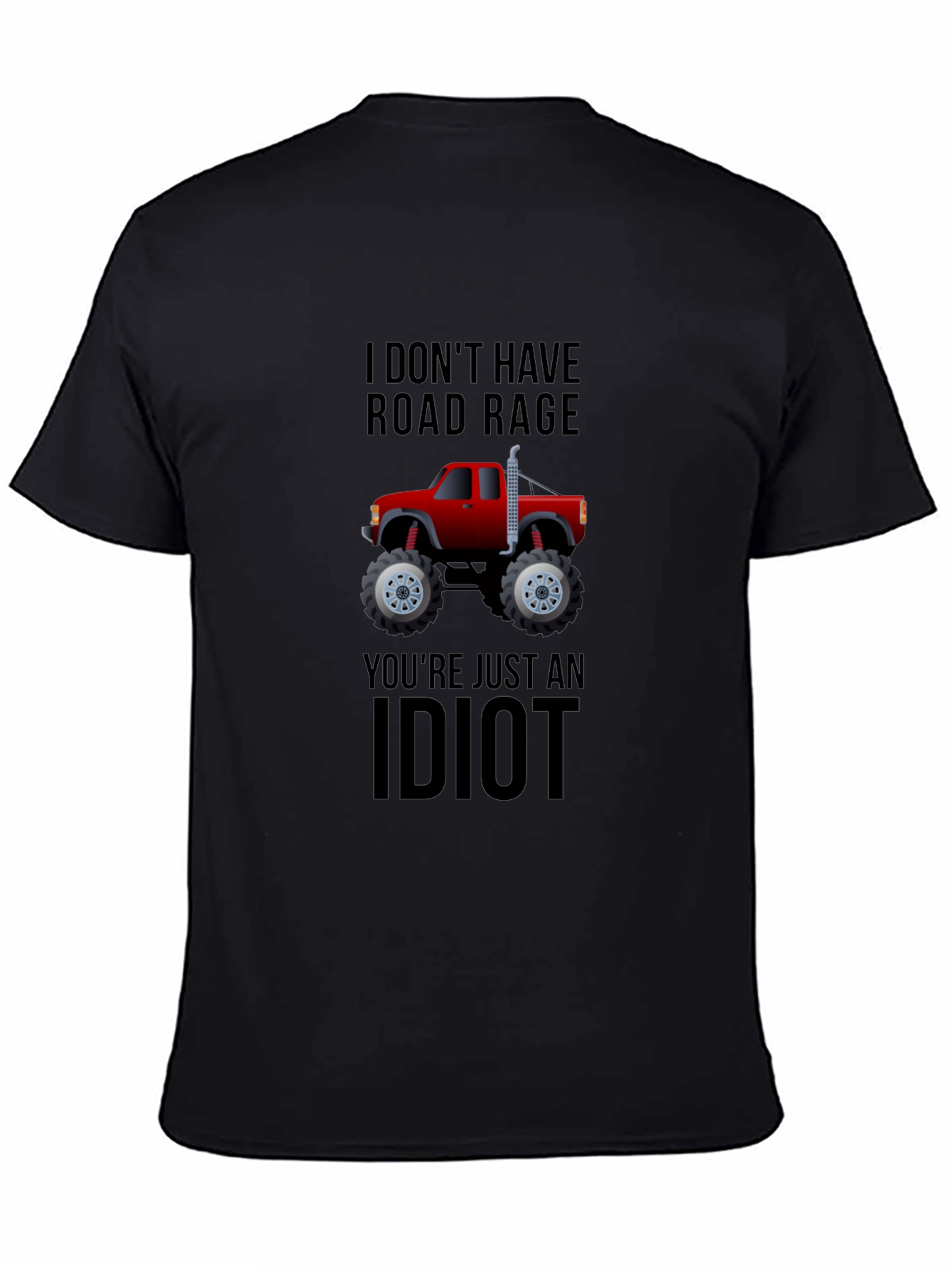 Road Rage Monster Truck T-Shirt - Funny Graphic Tee
