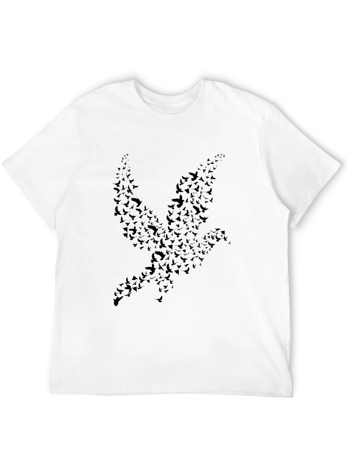 Dove Silhouette Graphic Tee - Black T-Shirt