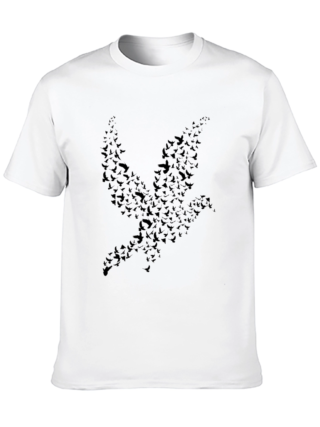 Dove Silhouette Graphic Tee - Black T-Shirt