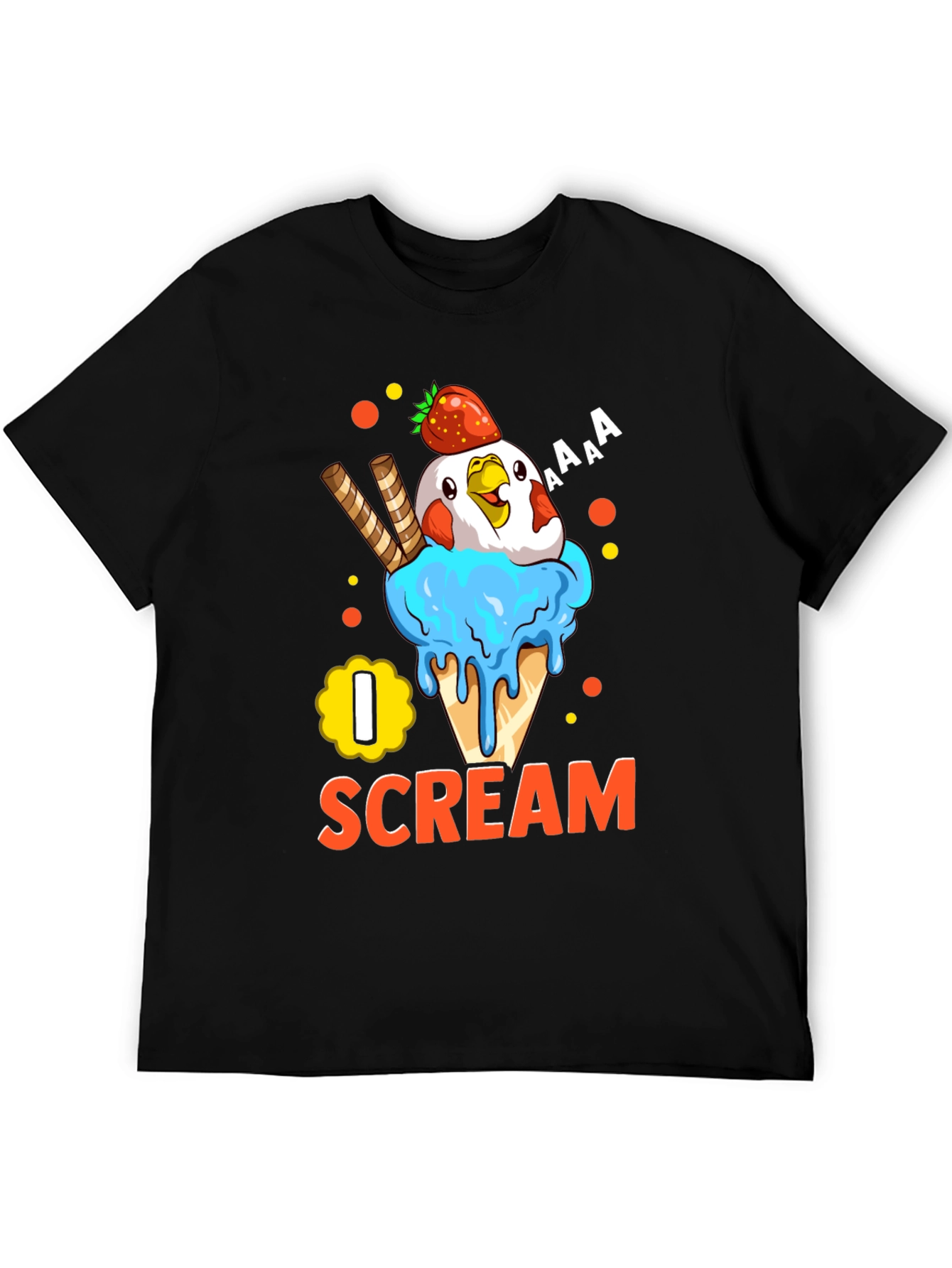 I Scream Cockatiel T-Shirt
