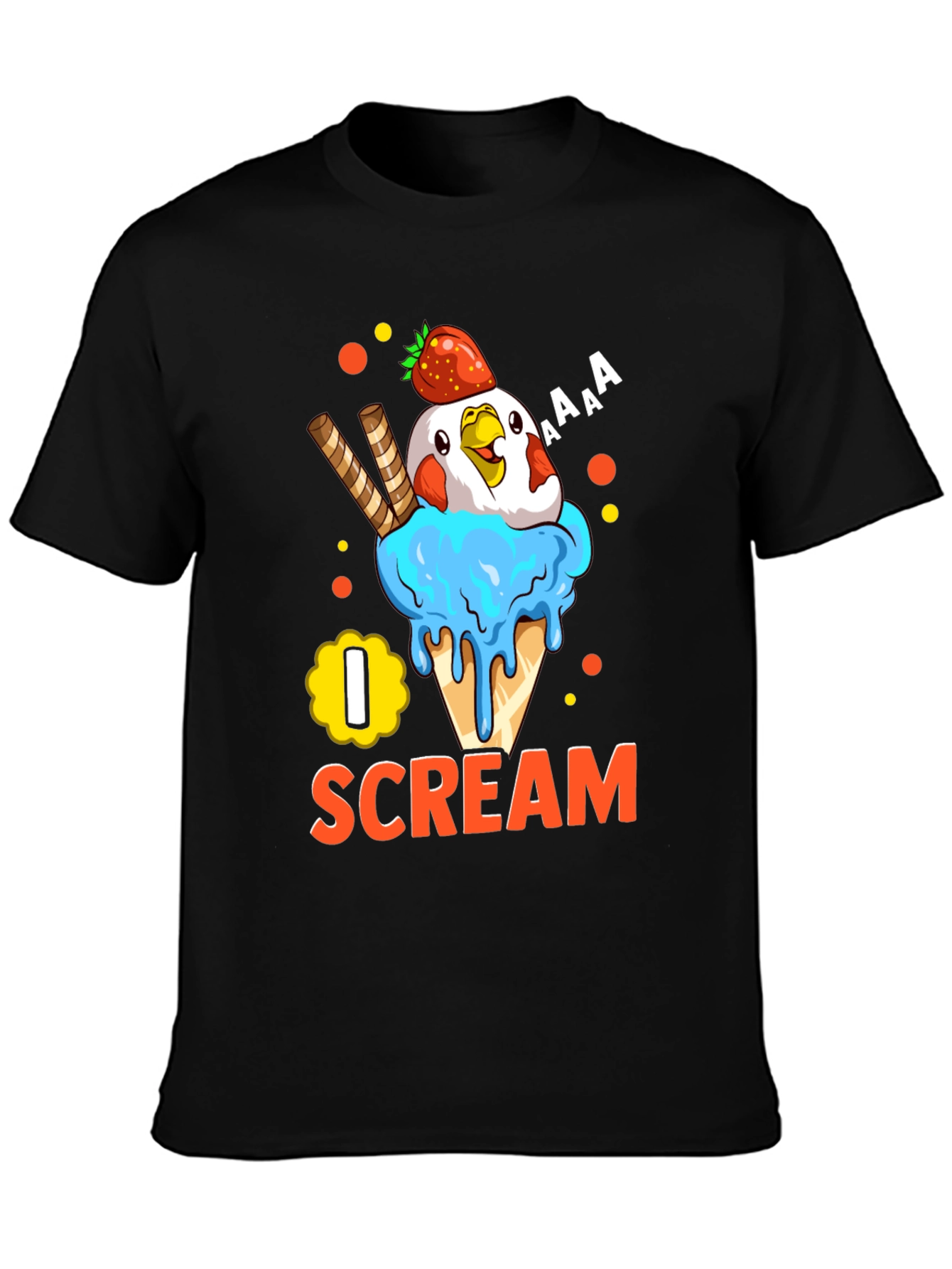 I Scream Cockatiel T-Shirt