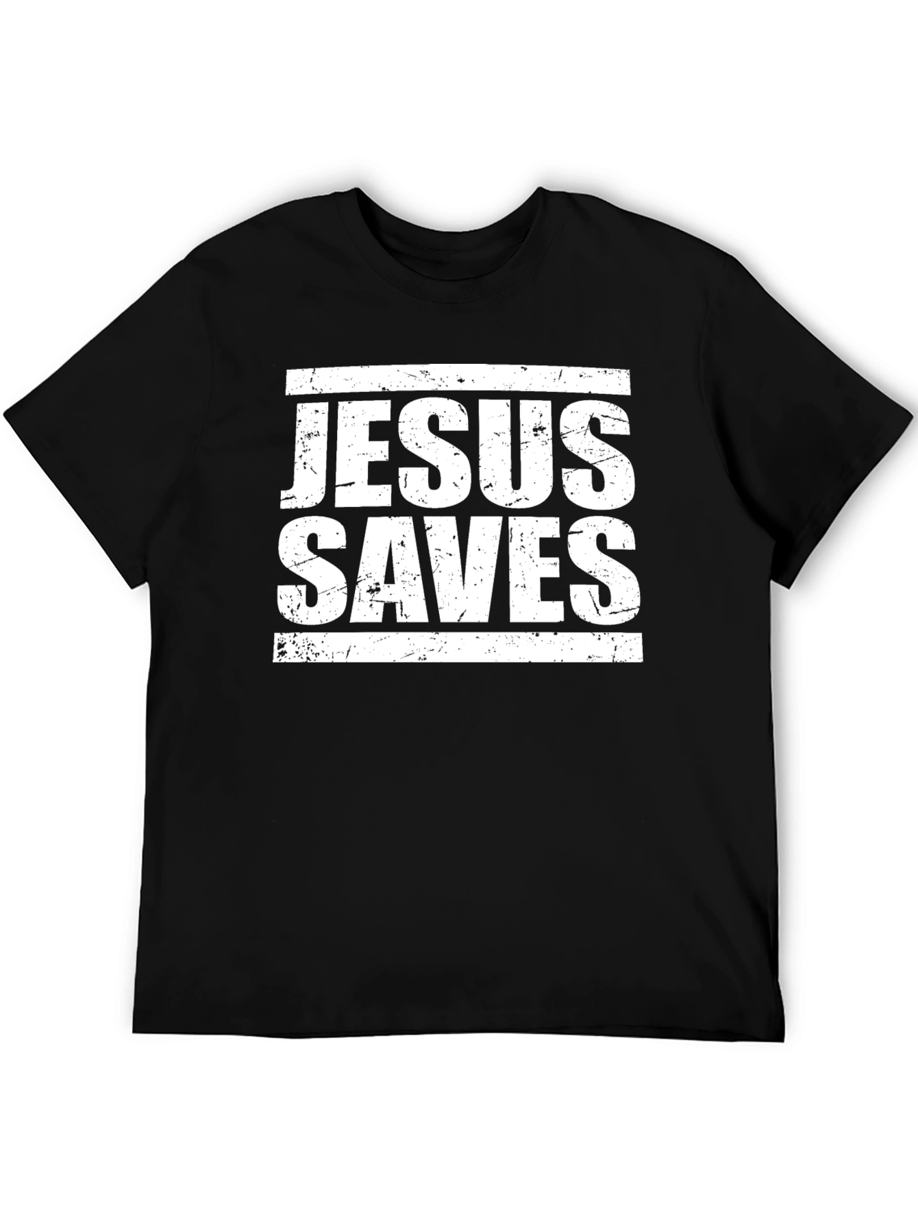 Jesus Saves Graphic T-Shirt - Religious Christian Tee