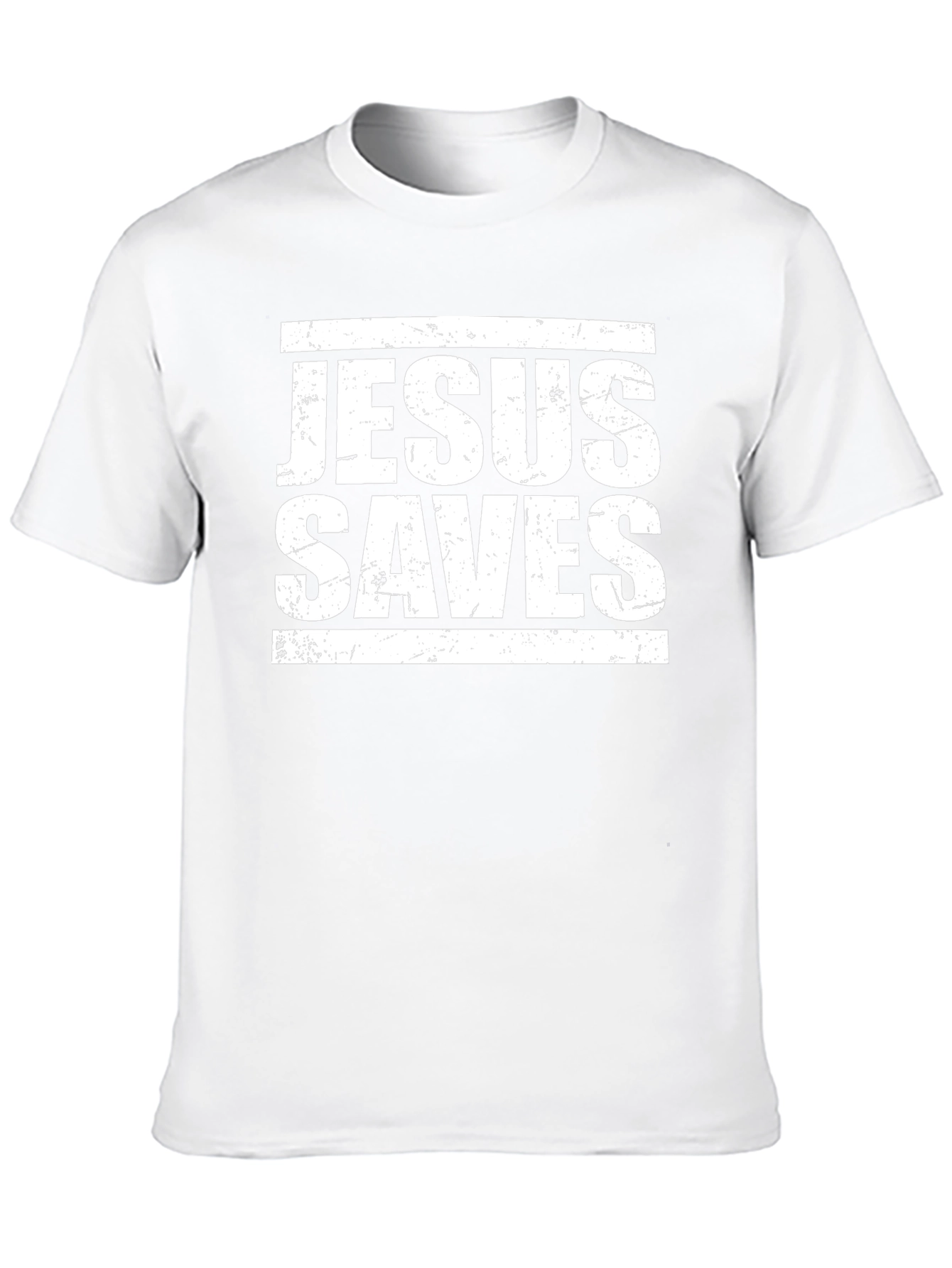 Jesus Saves Graphic T-Shirt - Religious Christian Tee
