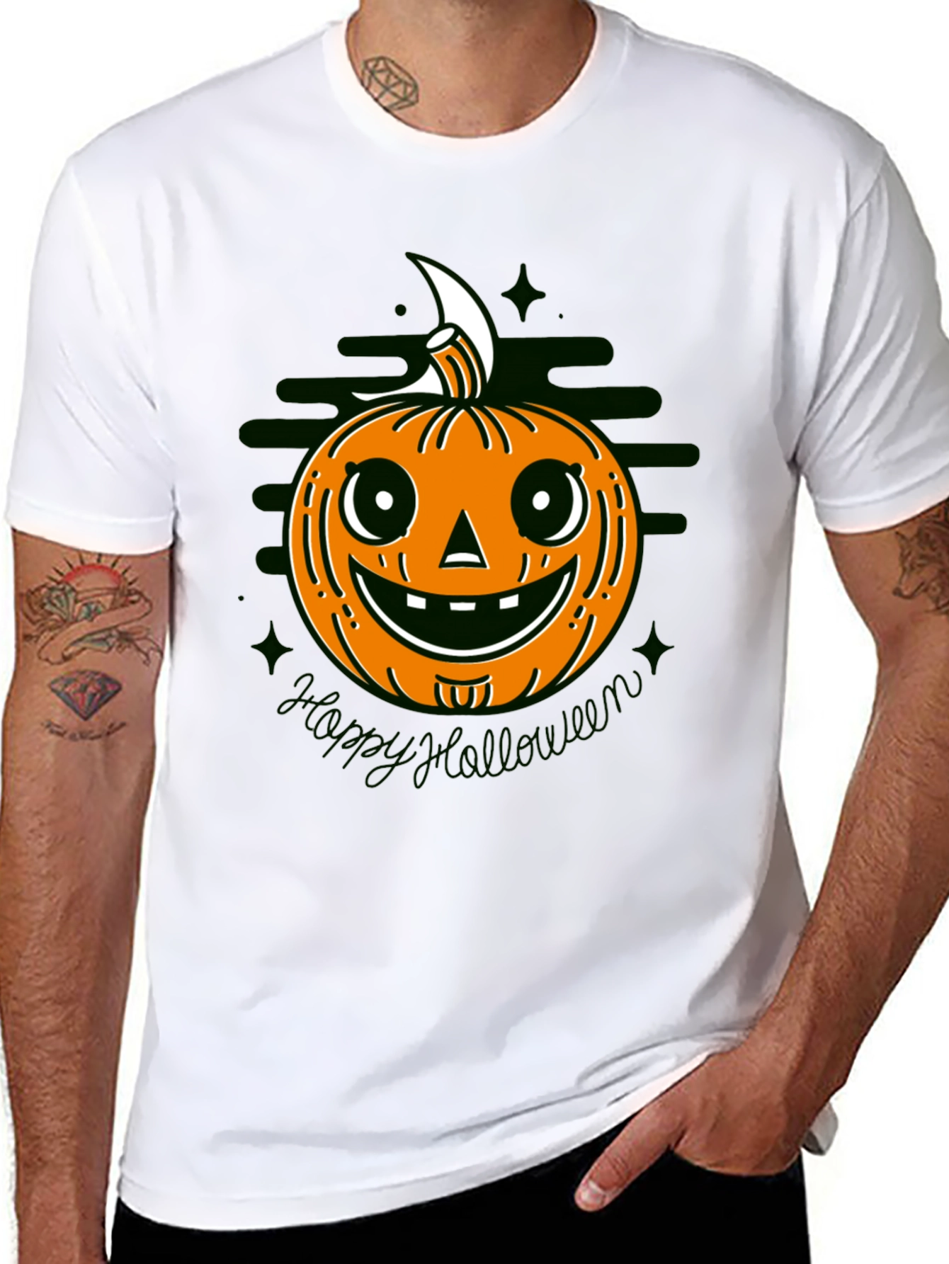 Halloween Pumpkin Graphic Tee