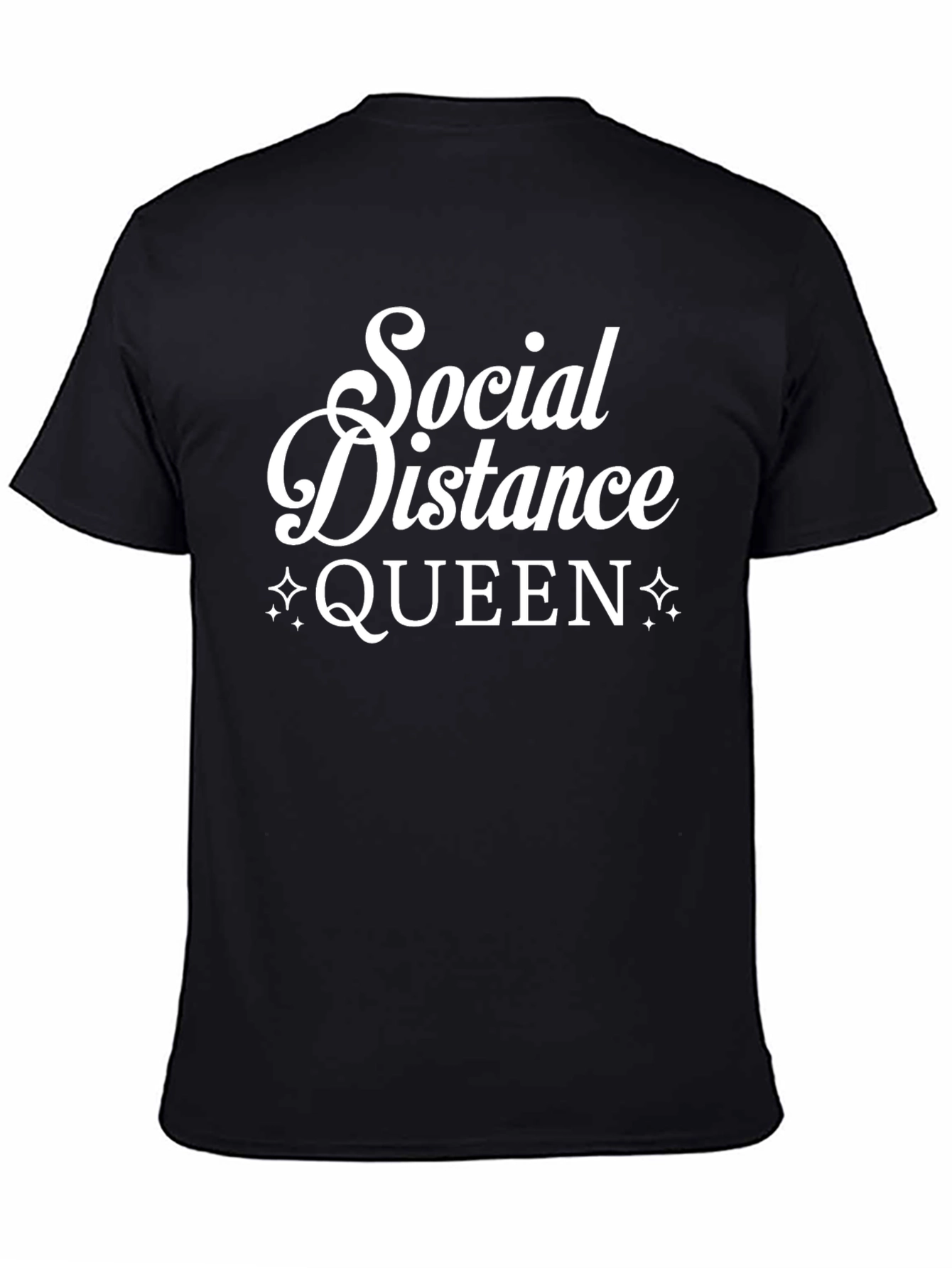 Social Distance Queen Graphic Tee
