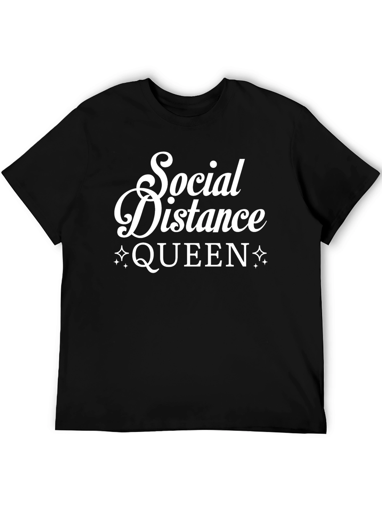 Social Distance Queen Graphic Tee