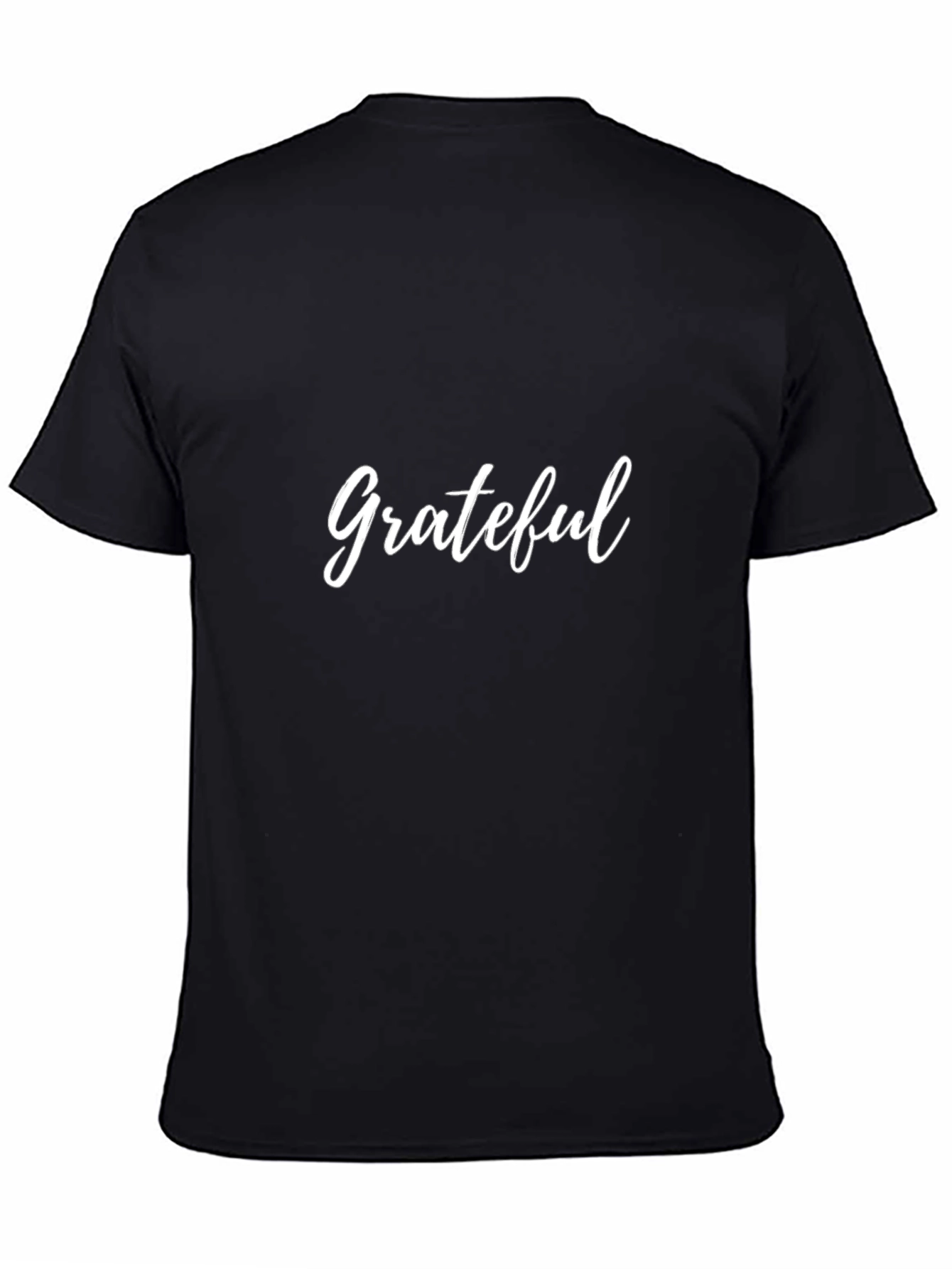 Grateful Graphic Tee - Stylish Black T-Shirt