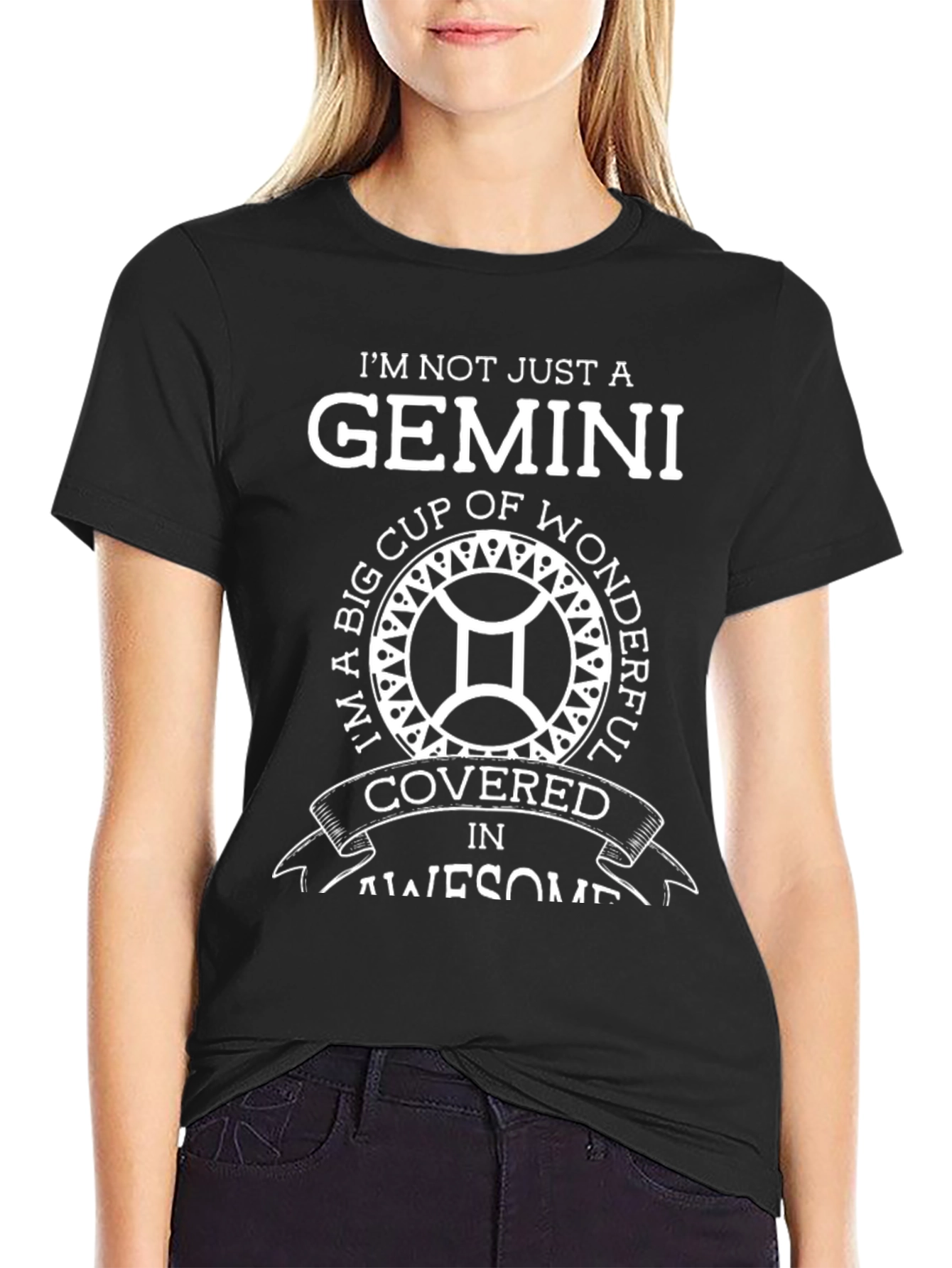 Gemini Zodiac T-Shirt - Big Cup of Wonderful Awesome