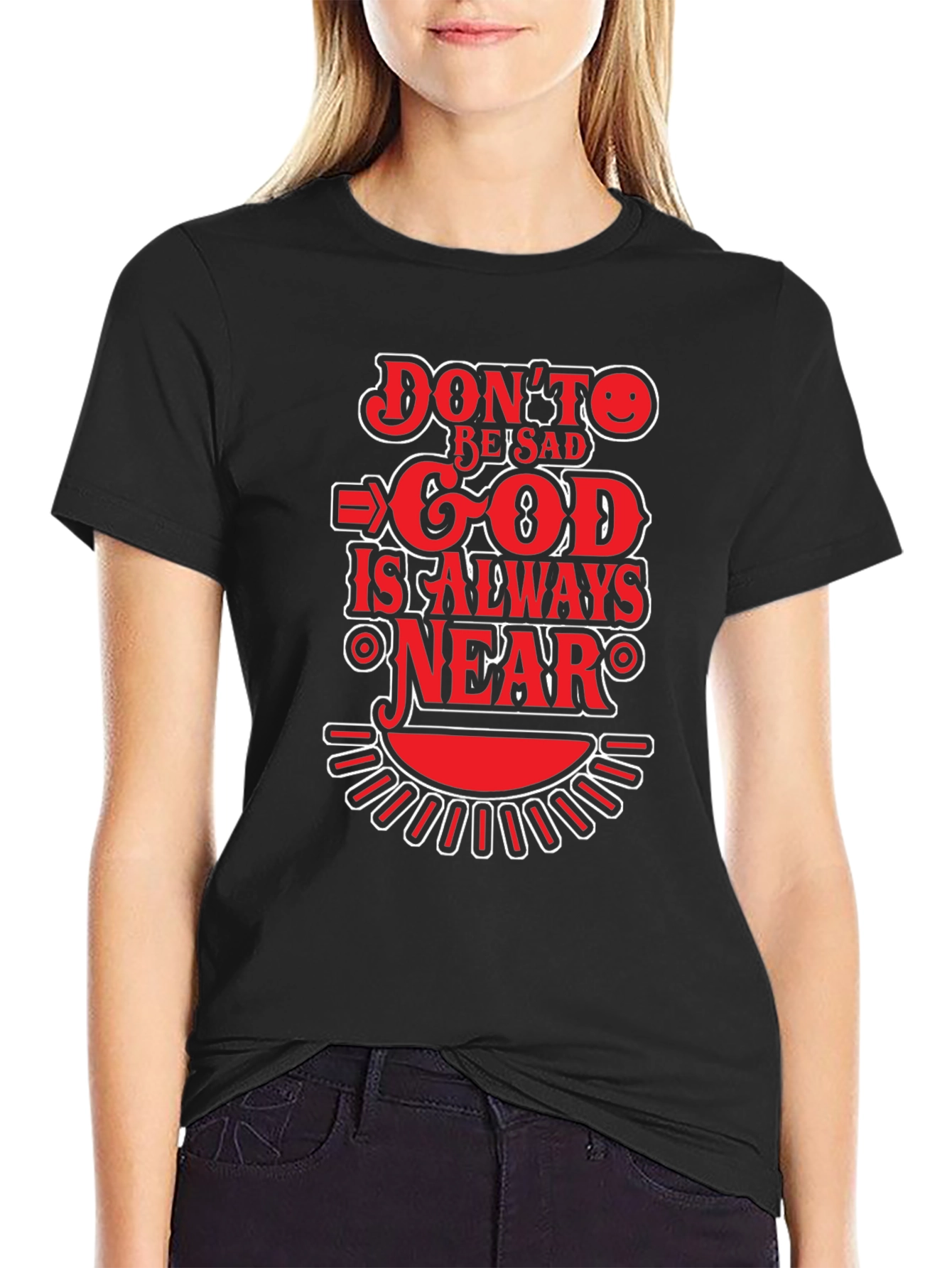 God Is Always Near Graphic T-Shirt