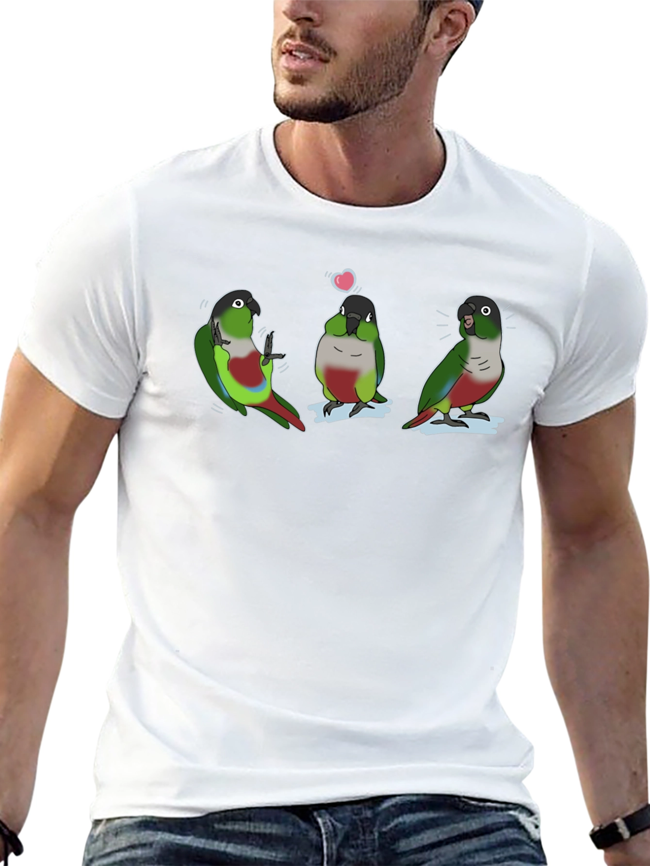 Cute Conure Parrot T-Shirt - Unique Bird Lover Gift
