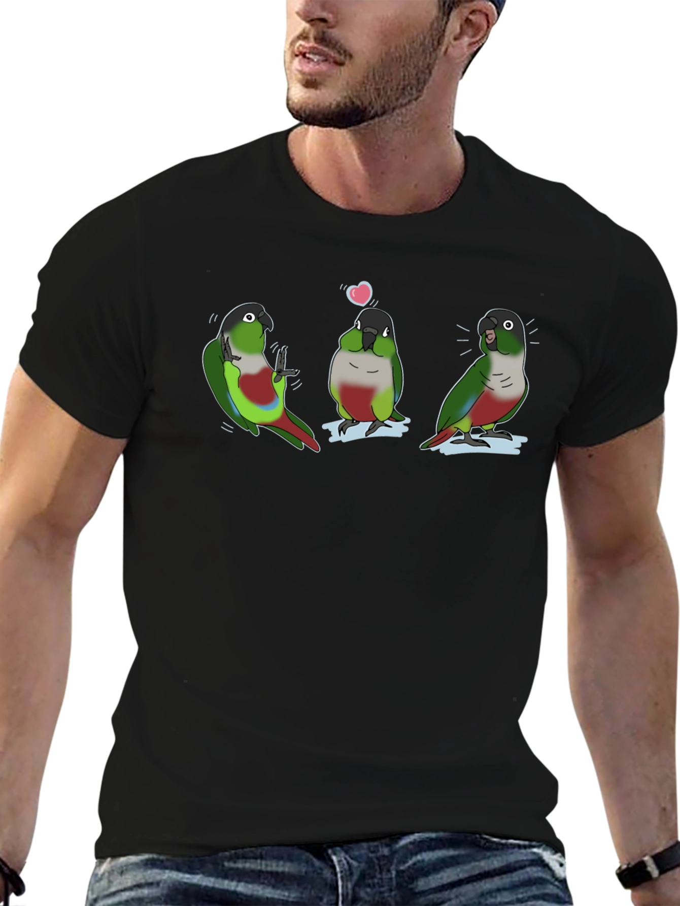Cute Conure Parrot T-Shirt - Unique Bird Lover Gift