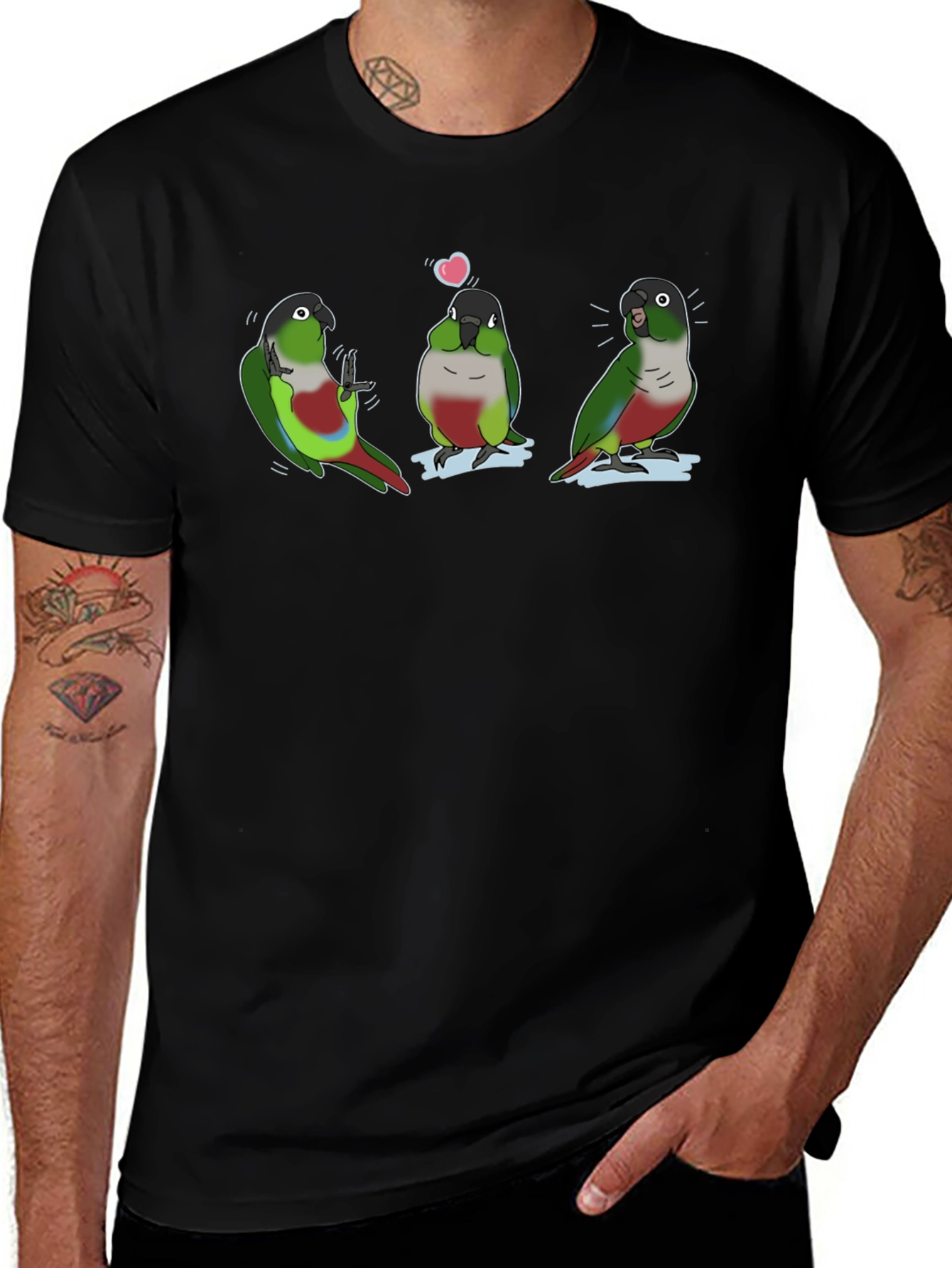 Cute Conure Parrot T-Shirt - Unique Bird Lover Gift