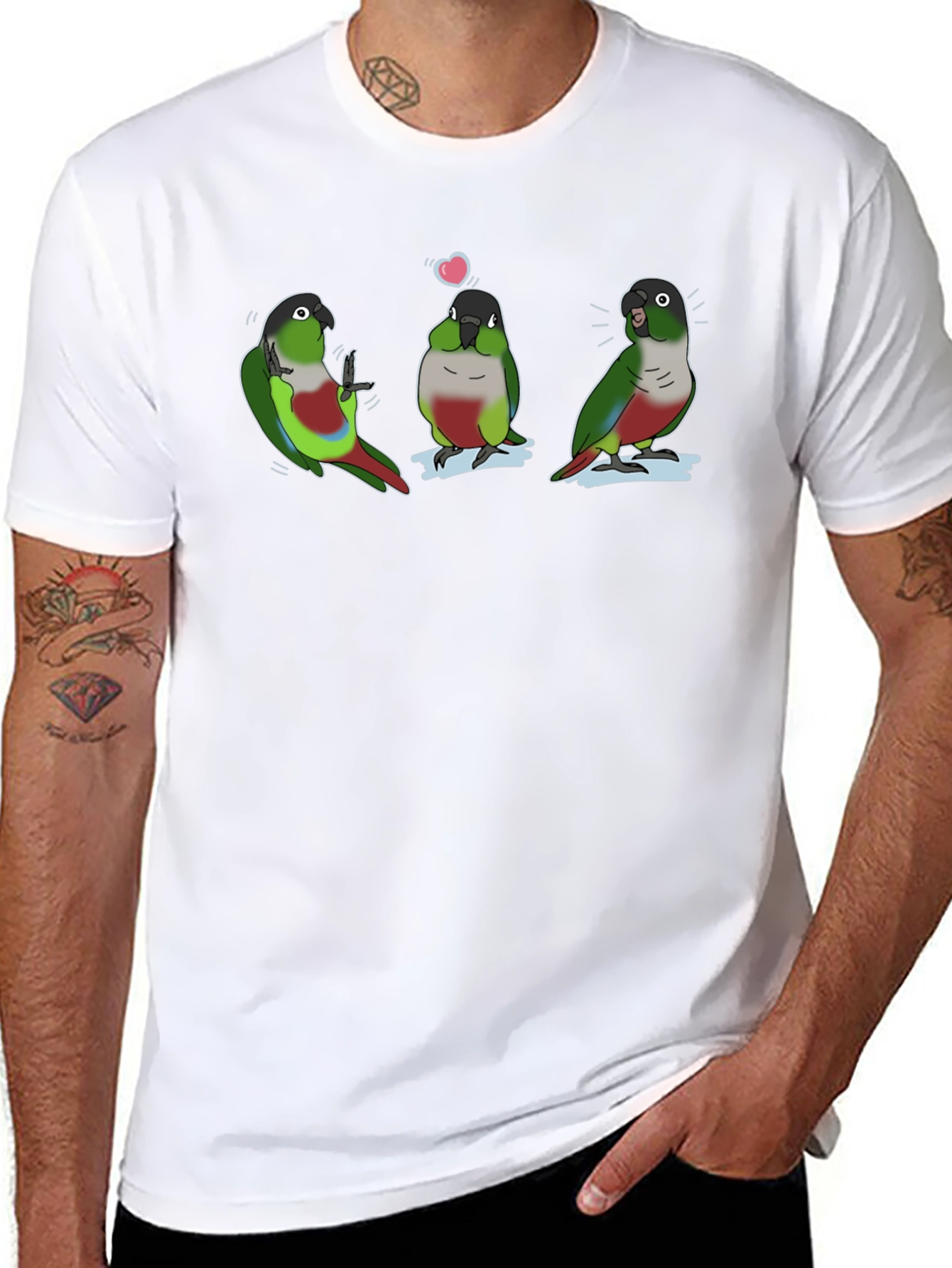 Cute Conure Parrot T-Shirt - Unique Bird Lover Gift