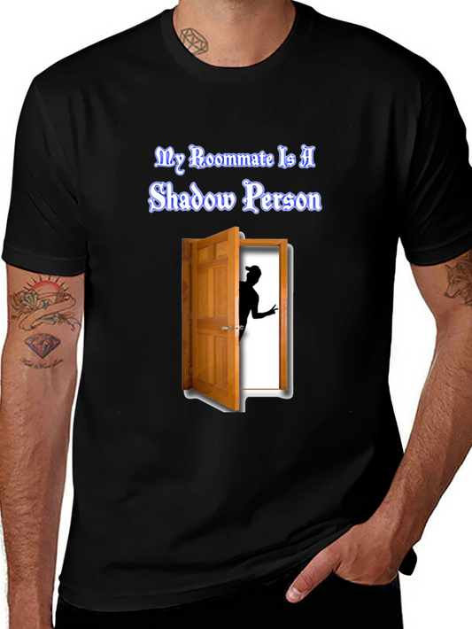 Shadow Person T-Shirt - Unique Graphic Tee
