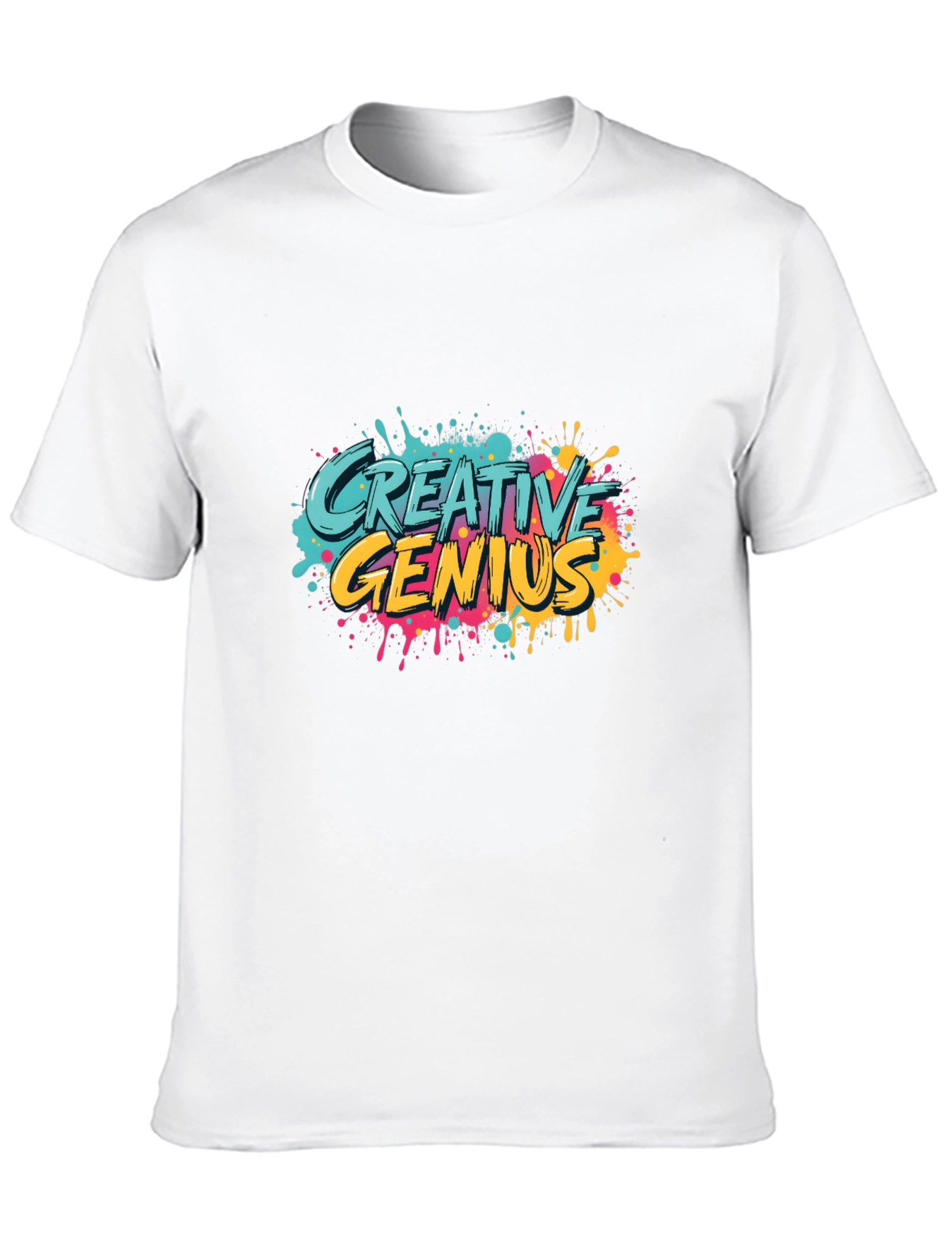 Creative Genius Graphic Tee - Trendy Design