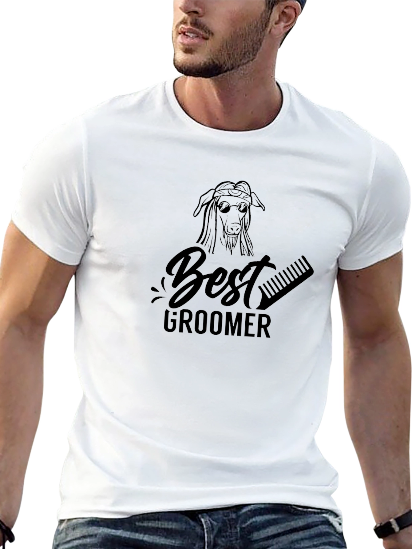 Best Groomer T-Shirt - Dog Grooming Tee