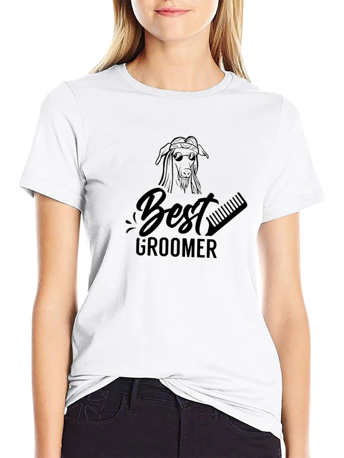 Best Groomer T-Shirt - Dog Grooming Tee