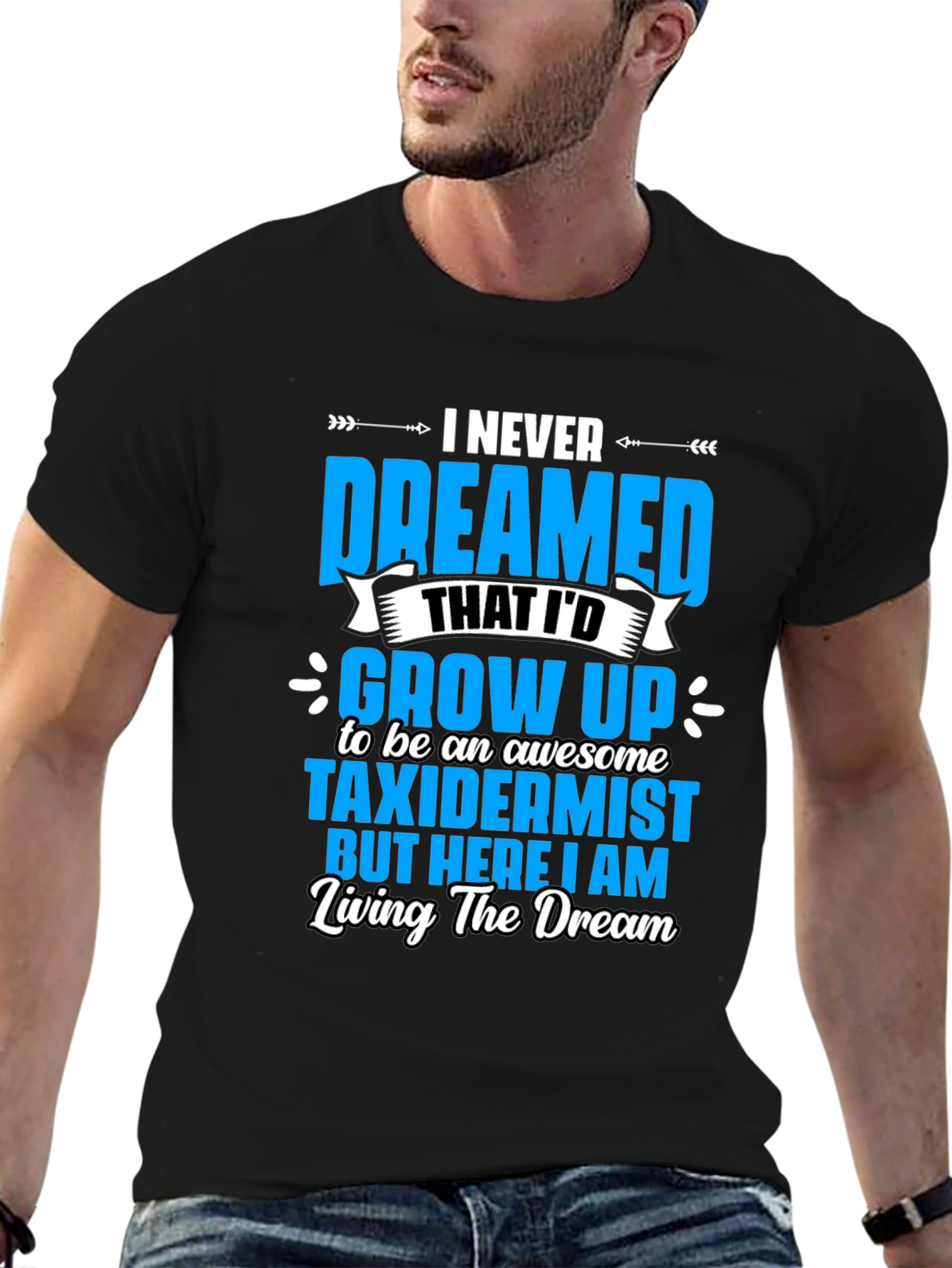 Awesome Taxidermist T-Shirt - Living the Dream