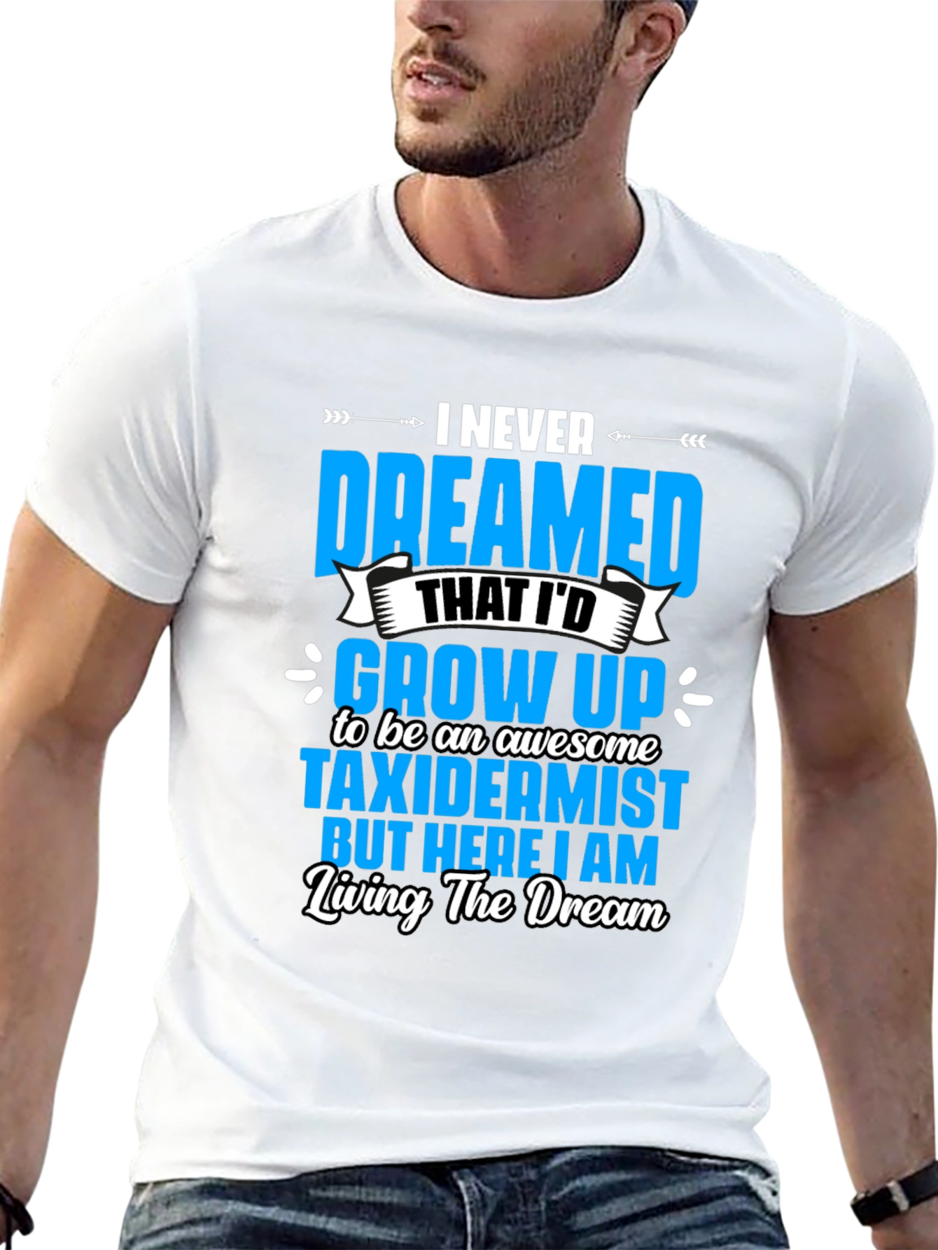Awesome Taxidermist T-Shirt - Living the Dream