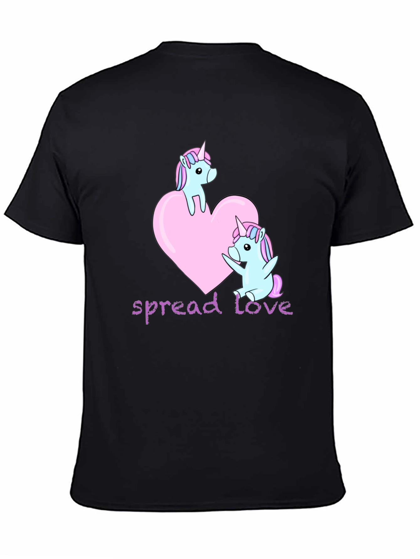Unicorn Love Graphic T-Shirt