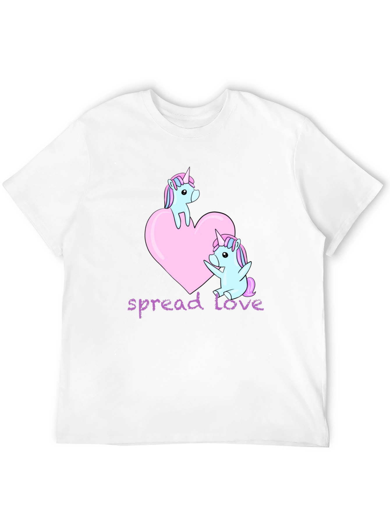 Unicorn Love Graphic T-Shirt