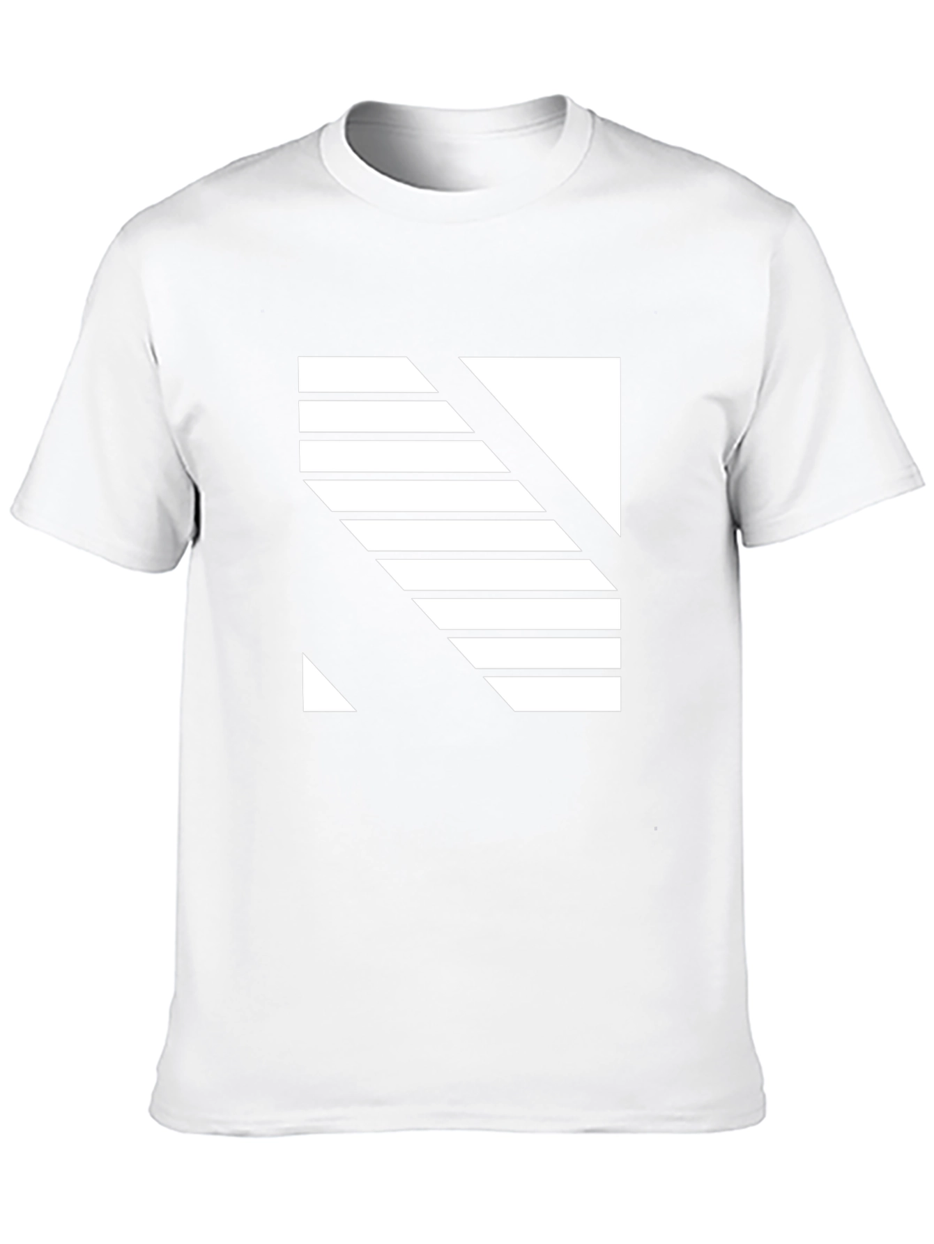 Modern Graphic Black T-Shirt