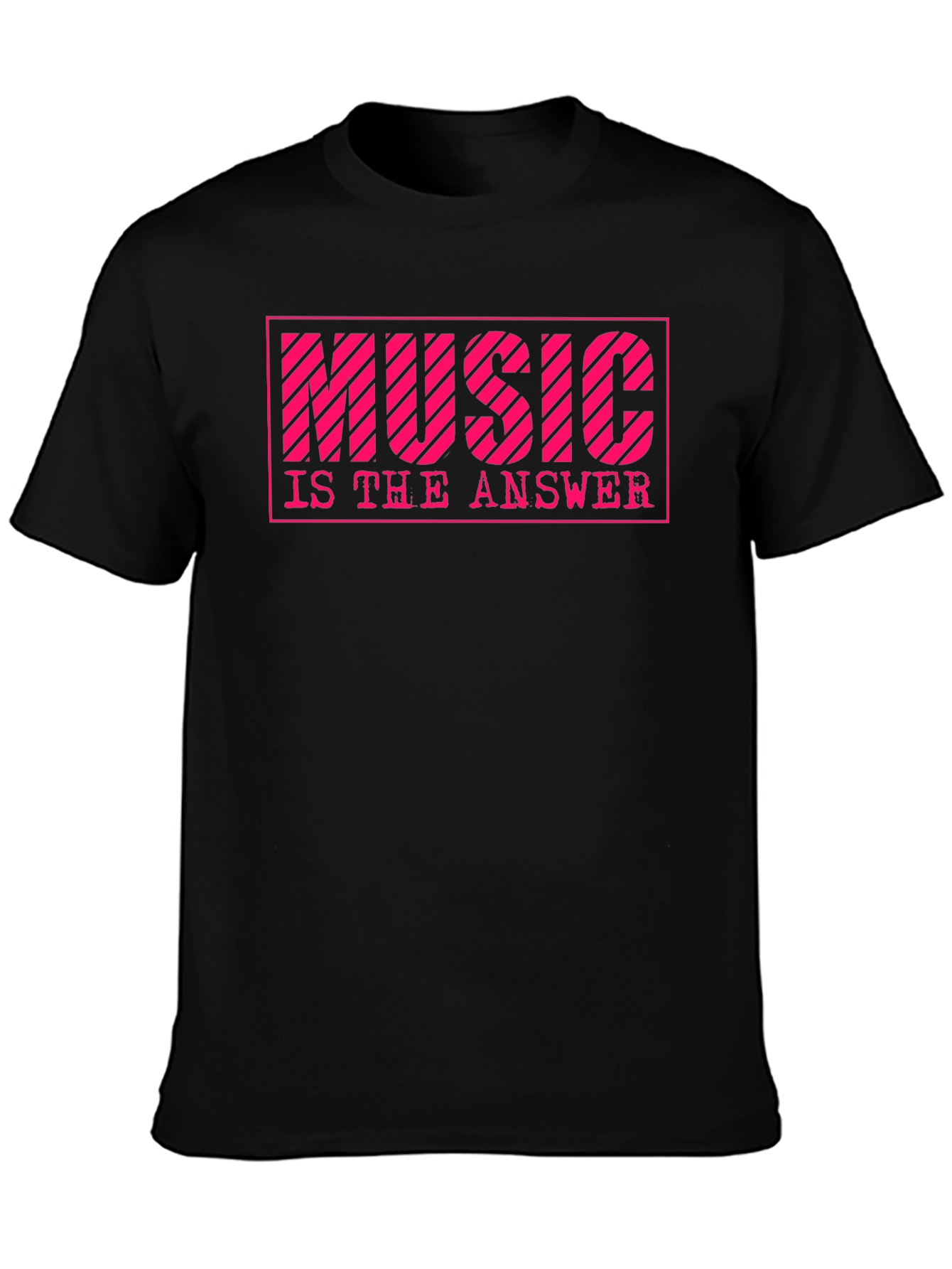 Music is the Answer Graphic T-Shirt
