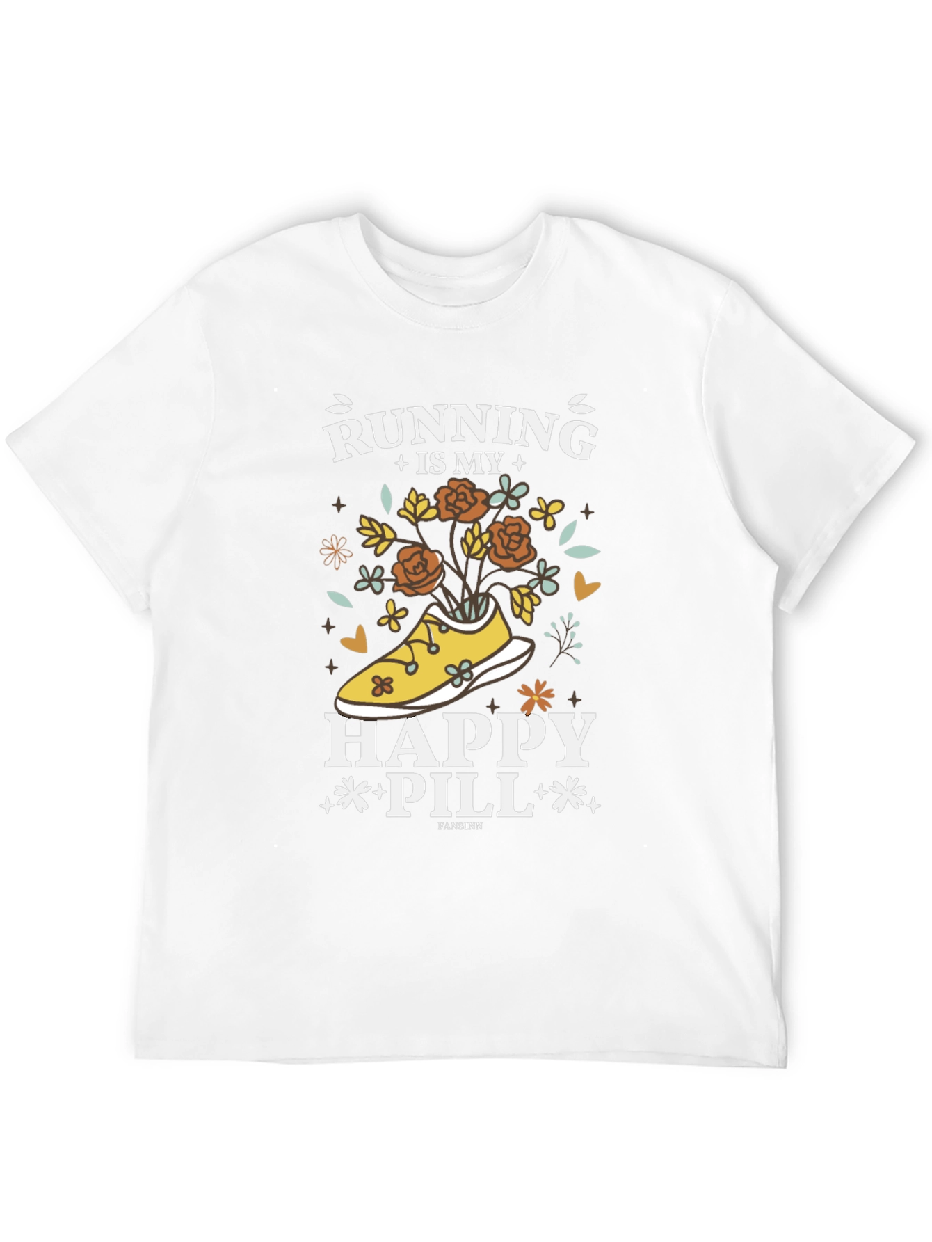 Running Is My Happy Pill T-Shirt
