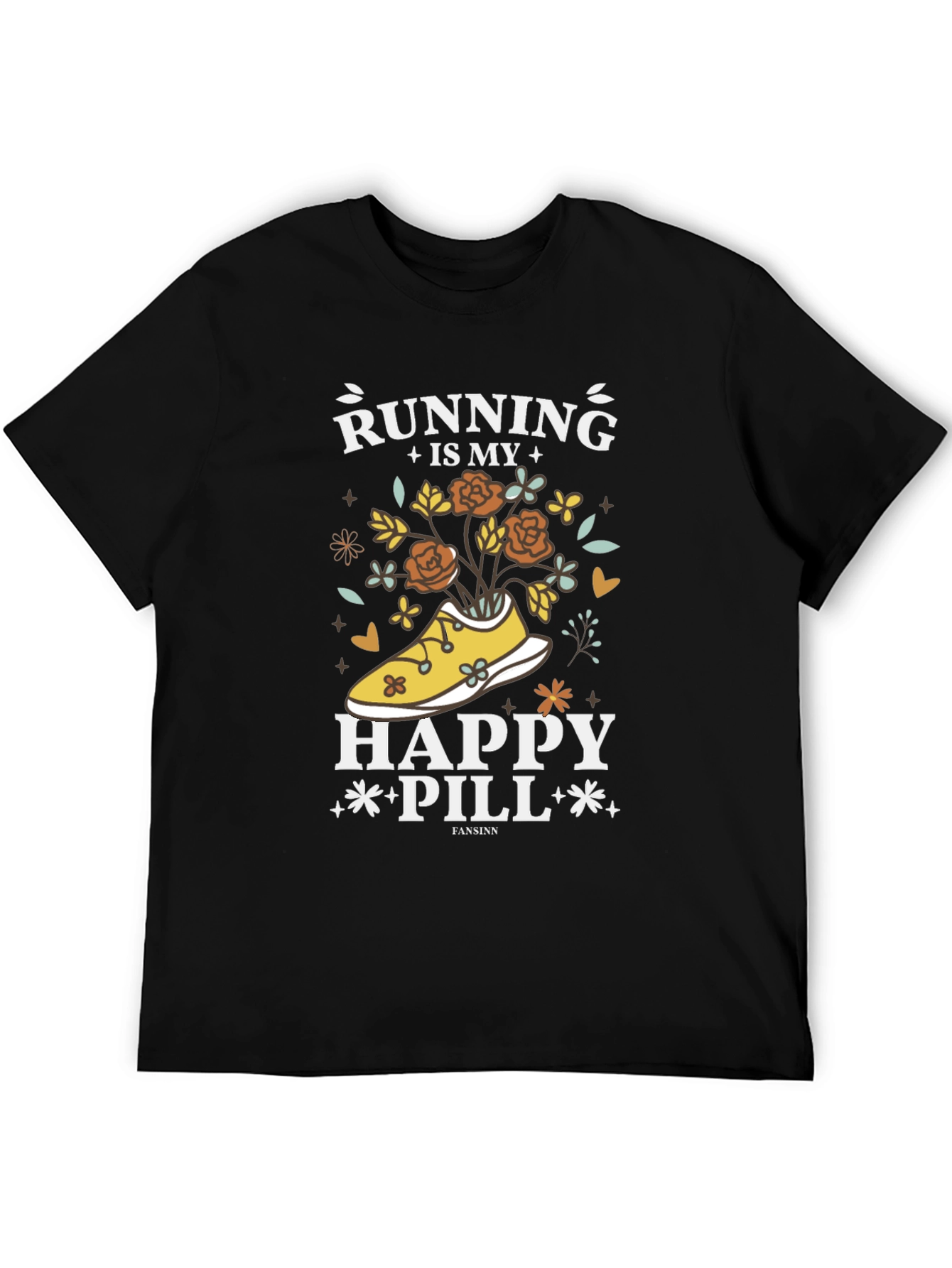 Running Is My Happy Pill T-Shirt