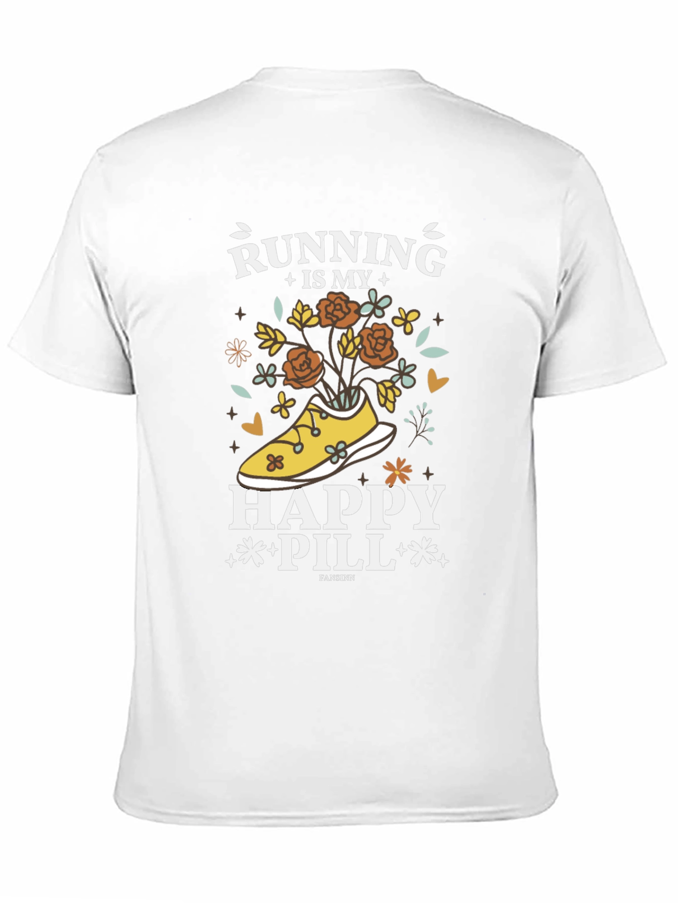 Running Is My Happy Pill T-Shirt