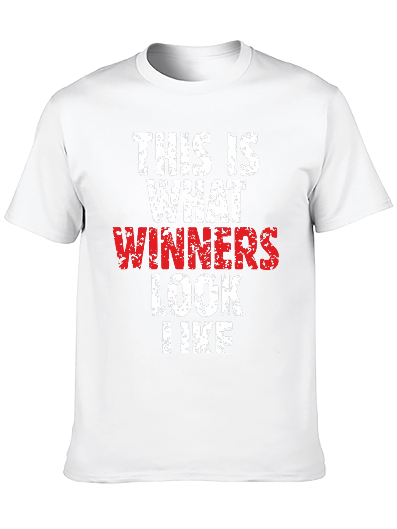 Winners T-Shirt - Motivational Black Tee