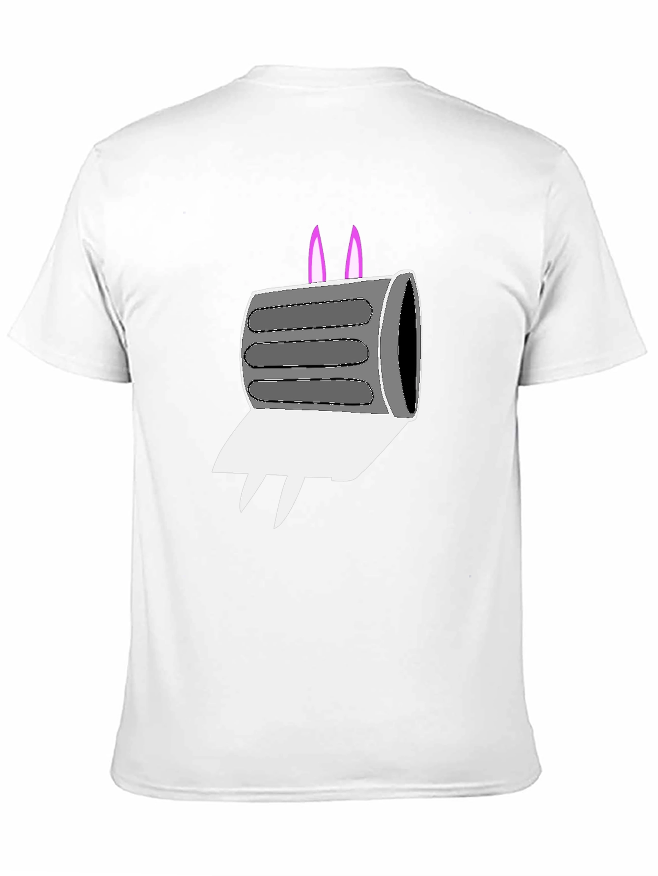 Cartoon Toaster Bunny Graphic Tee