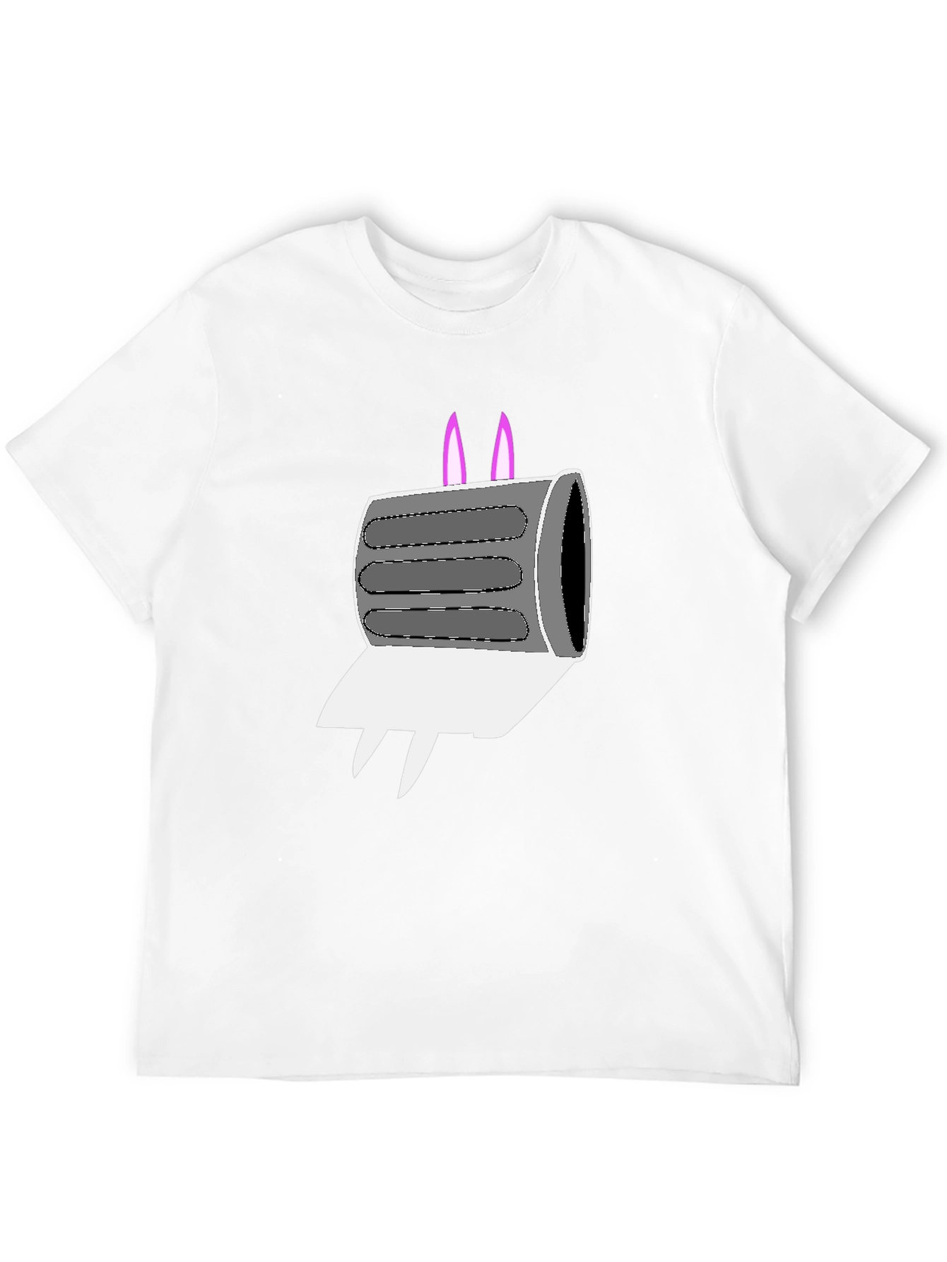 Cartoon Toaster Bunny Graphic Tee